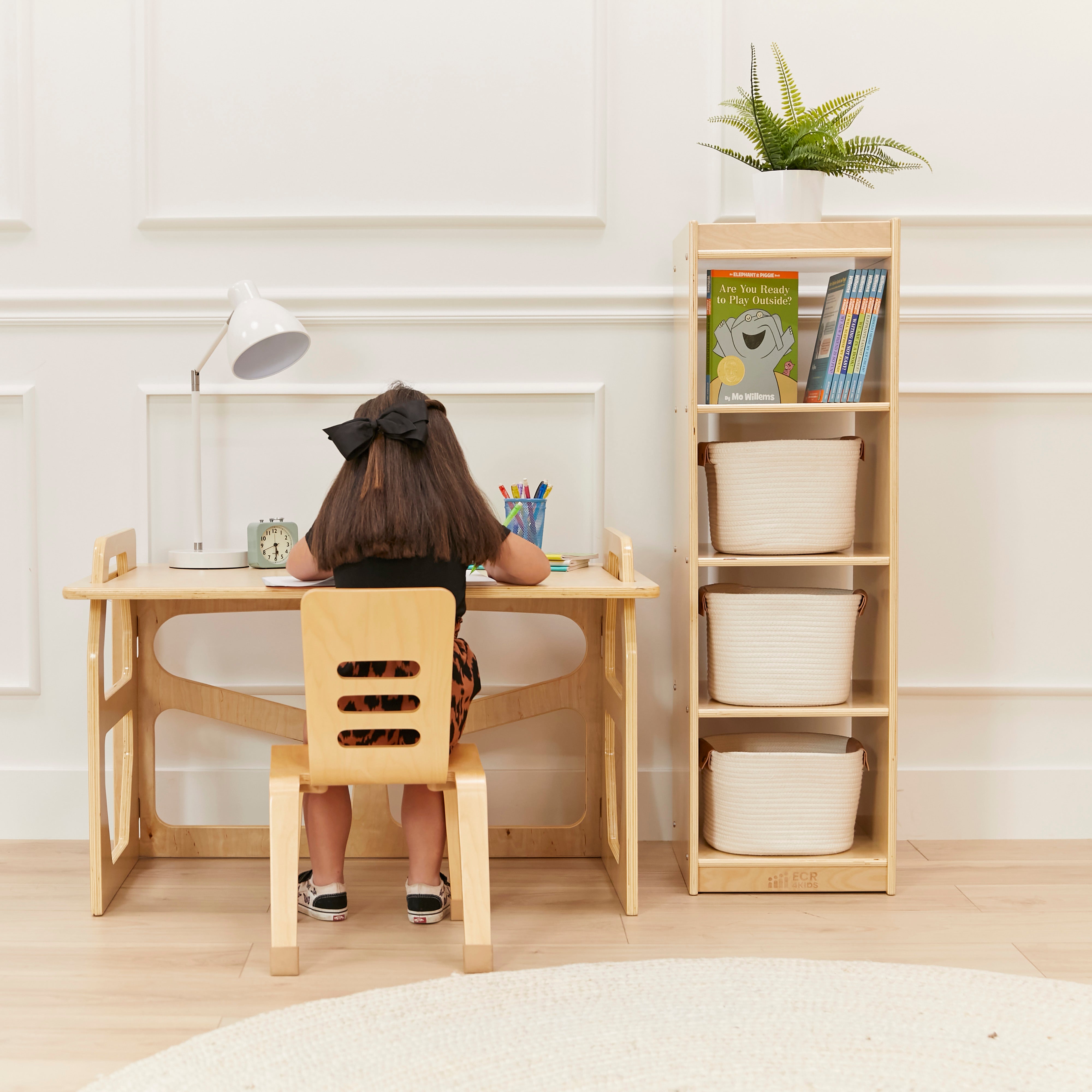 4-Cube Vertical Storage Cabinet