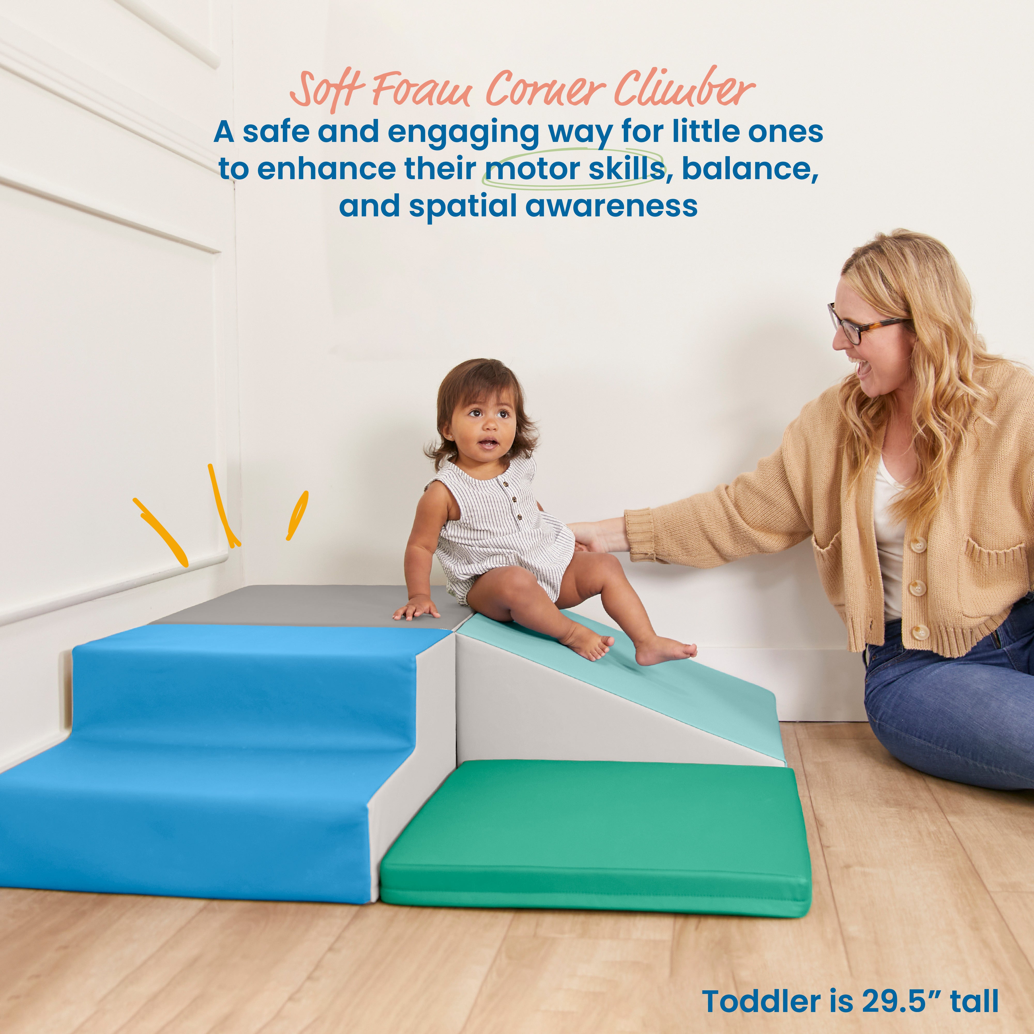Little Me Corner Climber, 4-Piece