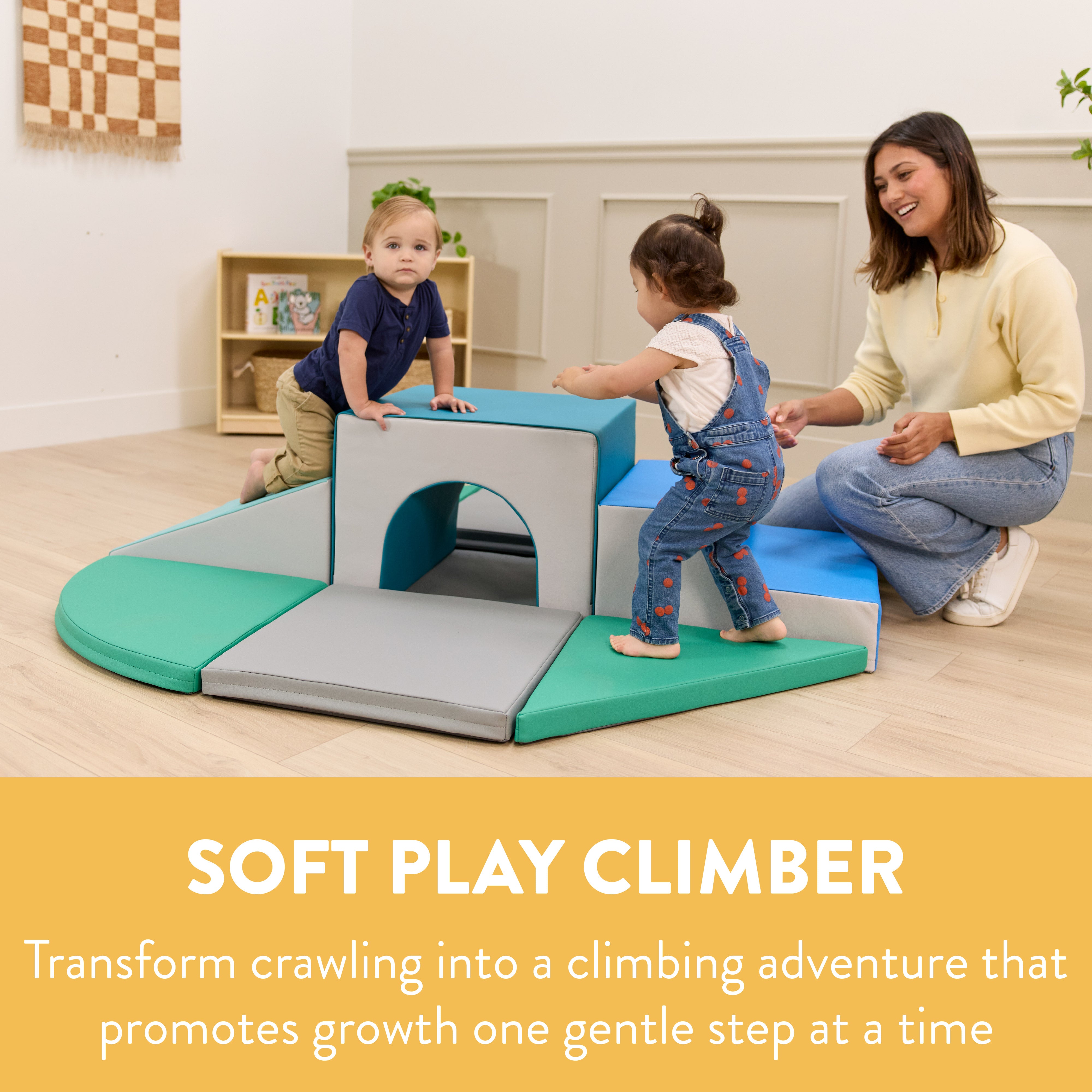 All-Around Step 'n' Slide Tunnel Climber, 9-Piece