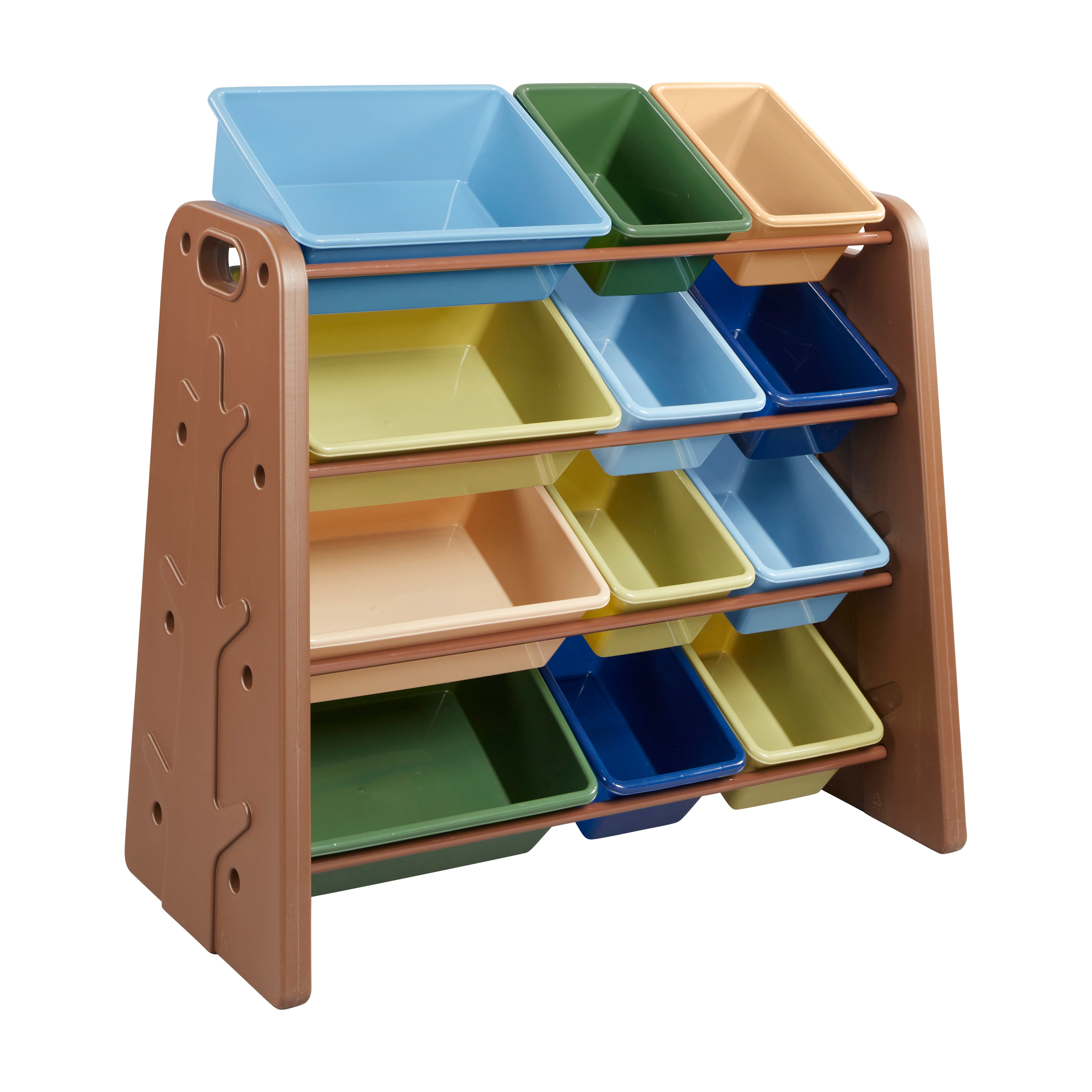 Tree Storage Organizer with 12 Bins