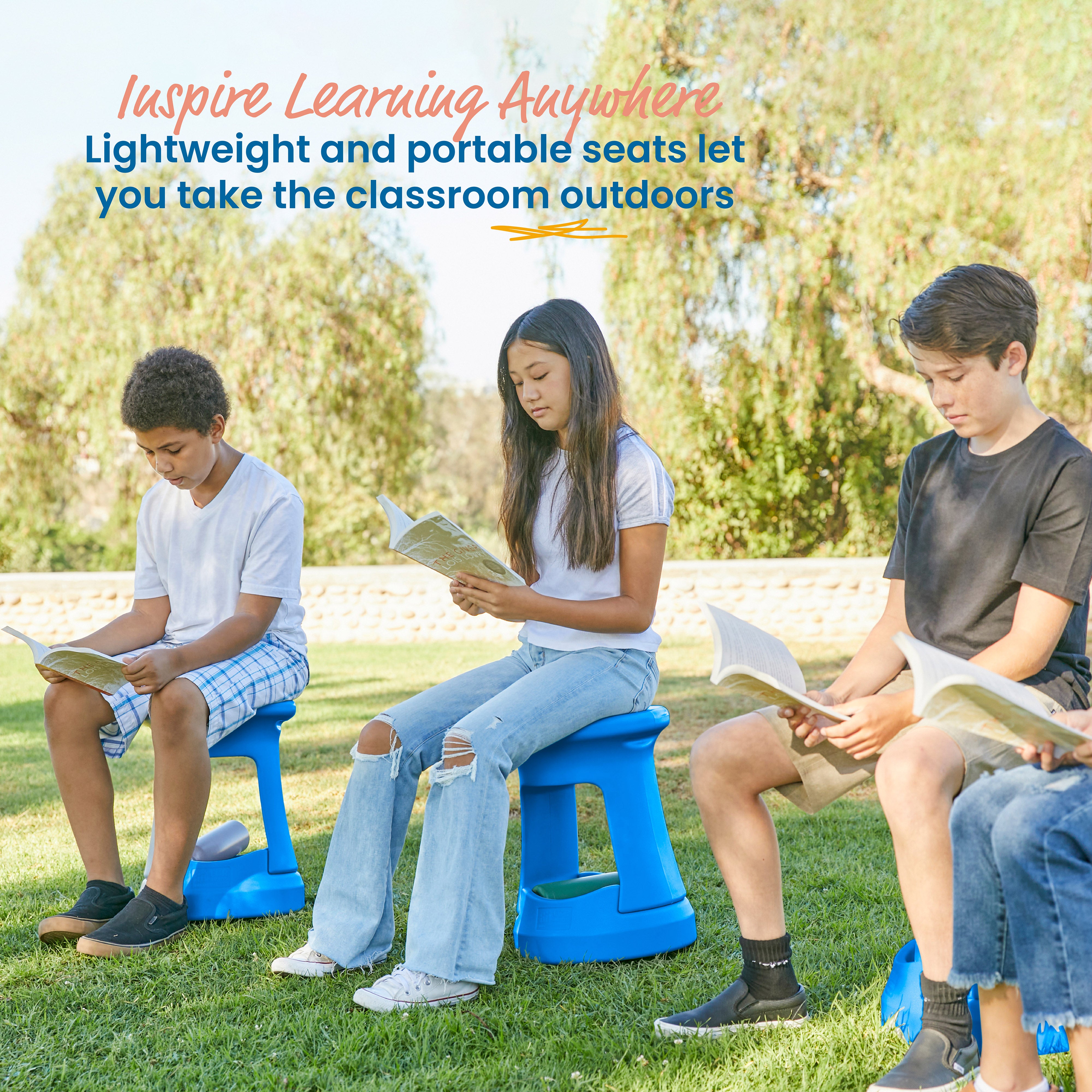 Storage Wobble Stool, 18in Seat Height