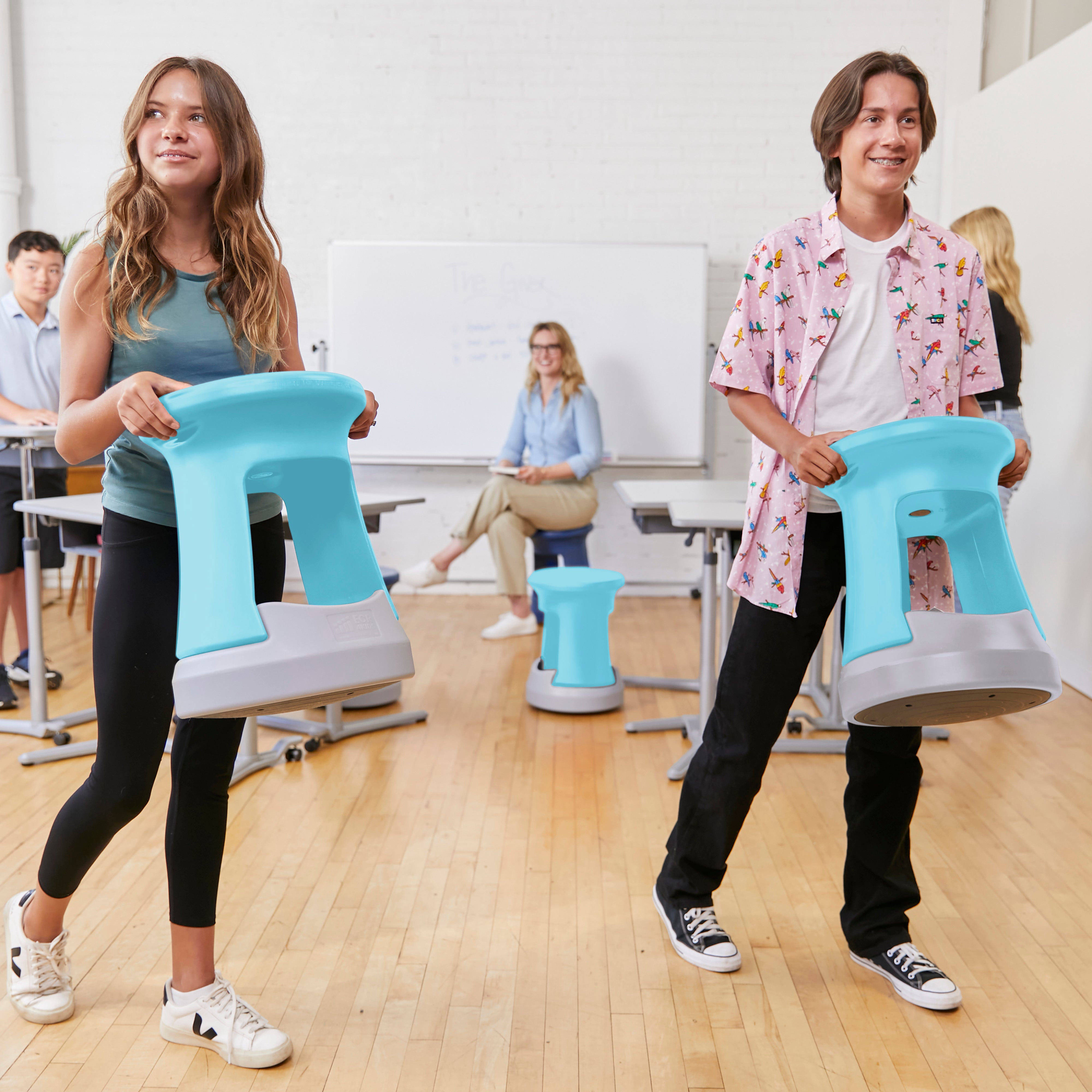 Storage Wobble Stool, 18in Seat Height