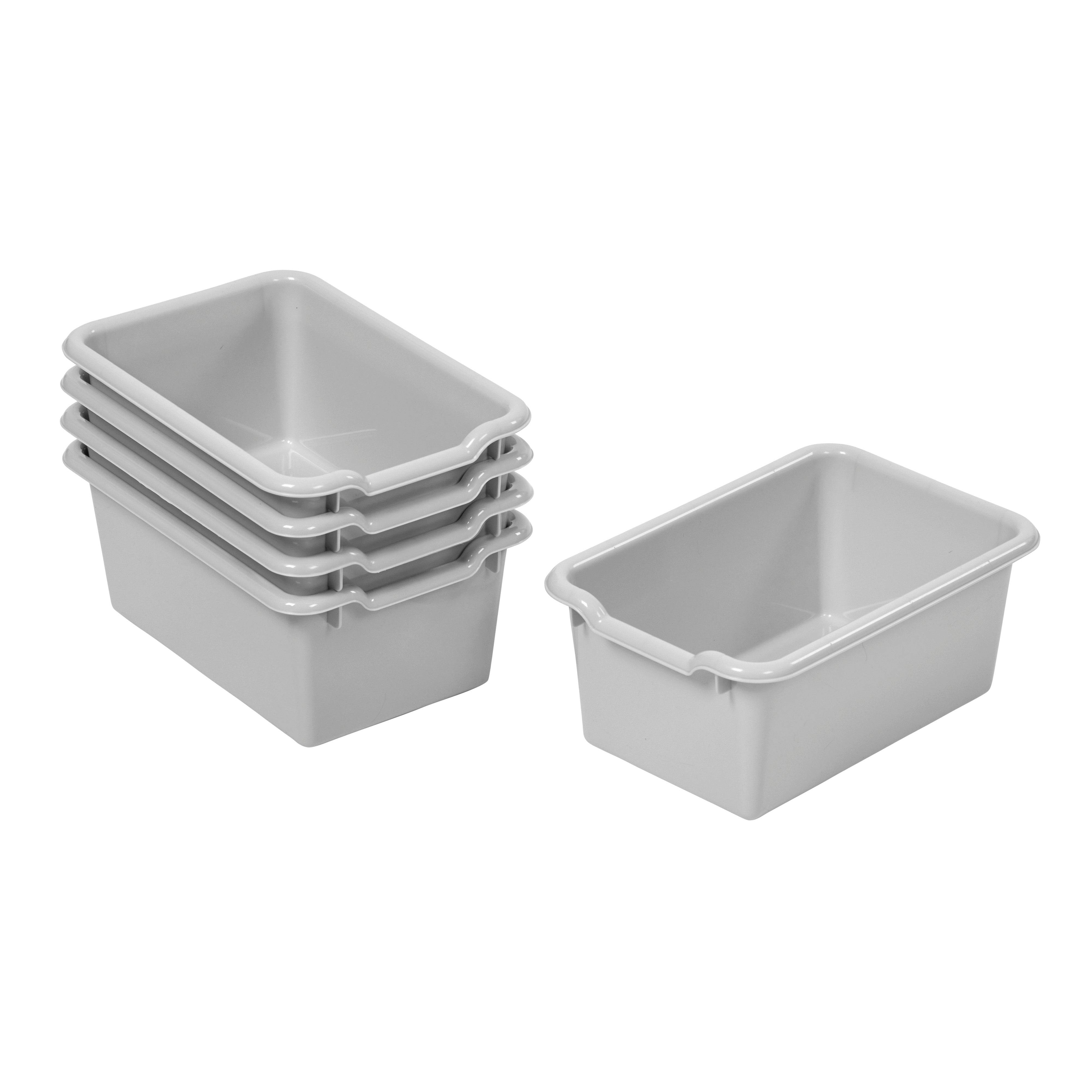Scoop Front Storage Bin, 5-Piece