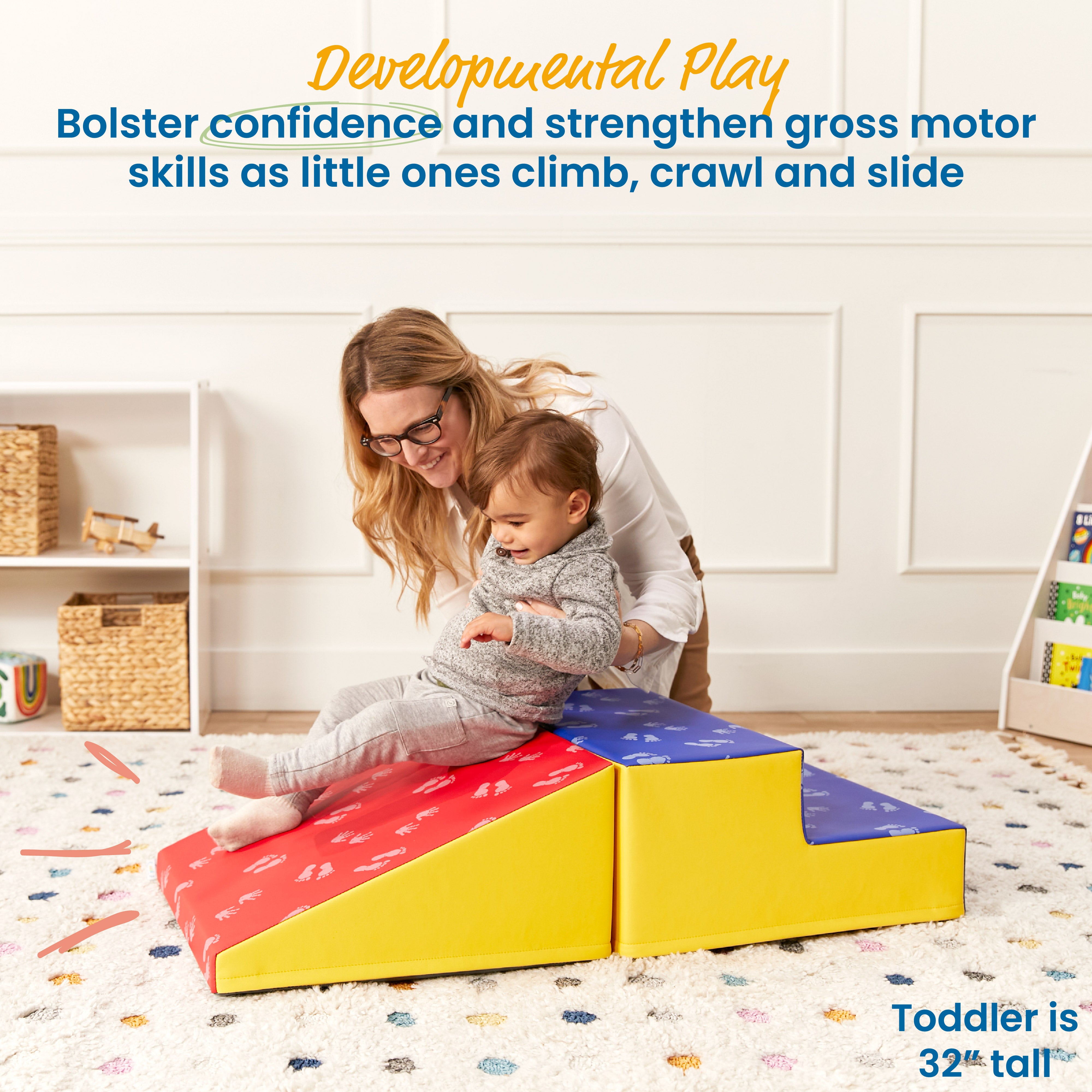 Softzone Little Me Climb and Slide, 2-Piece
