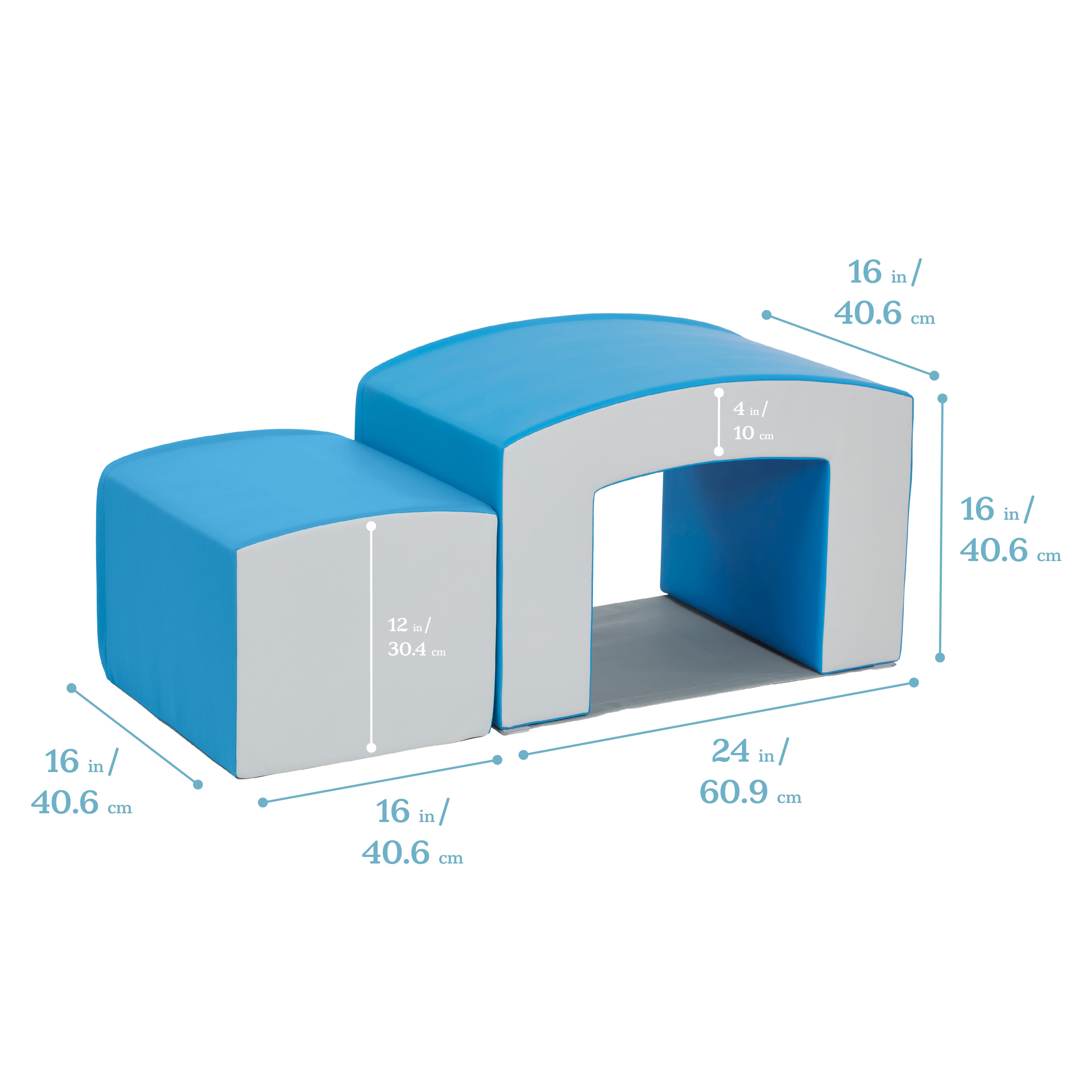Junior Mix n' Match Tunnel and Bump, 2-Piece