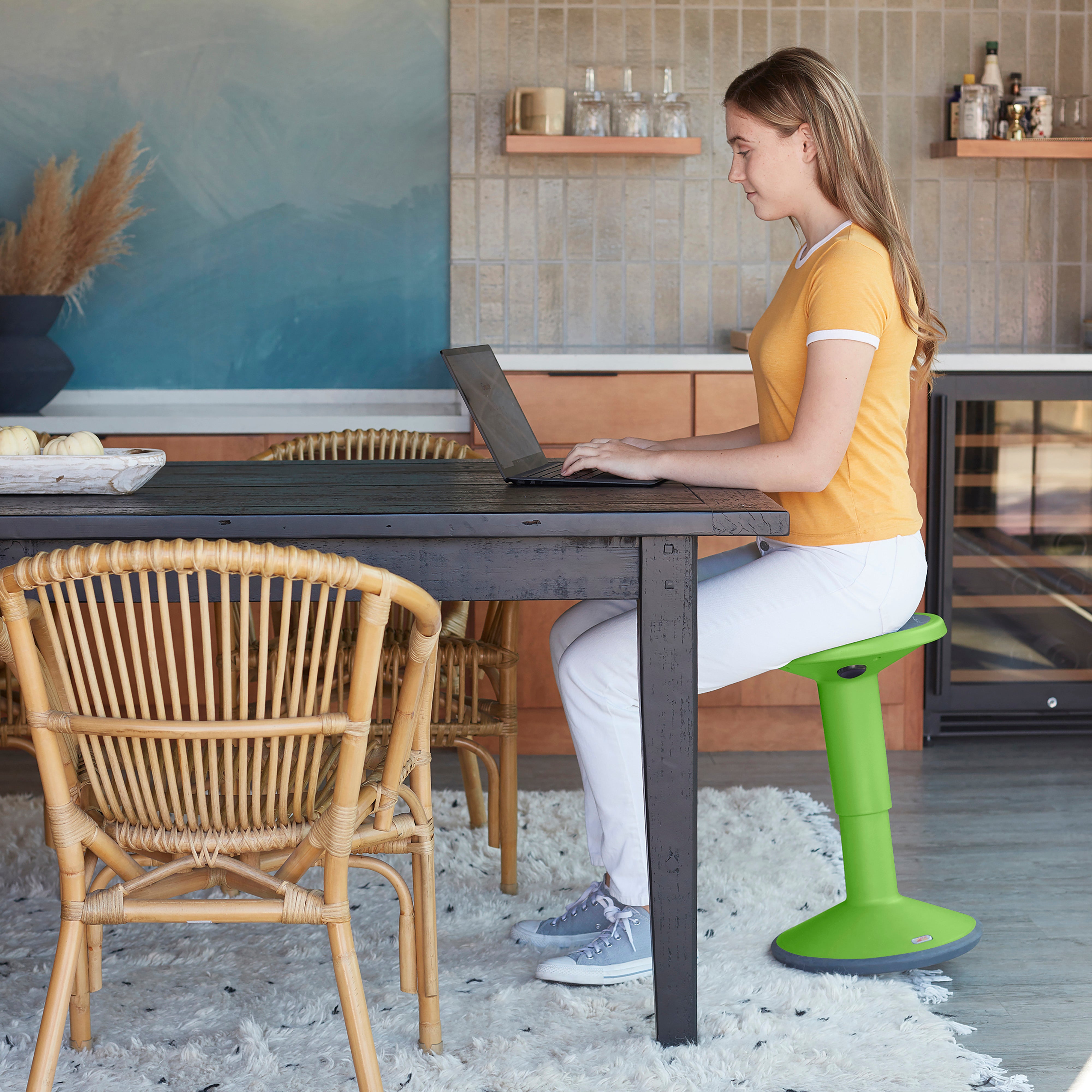 SitWell Wobble Stool, Adjustable Height