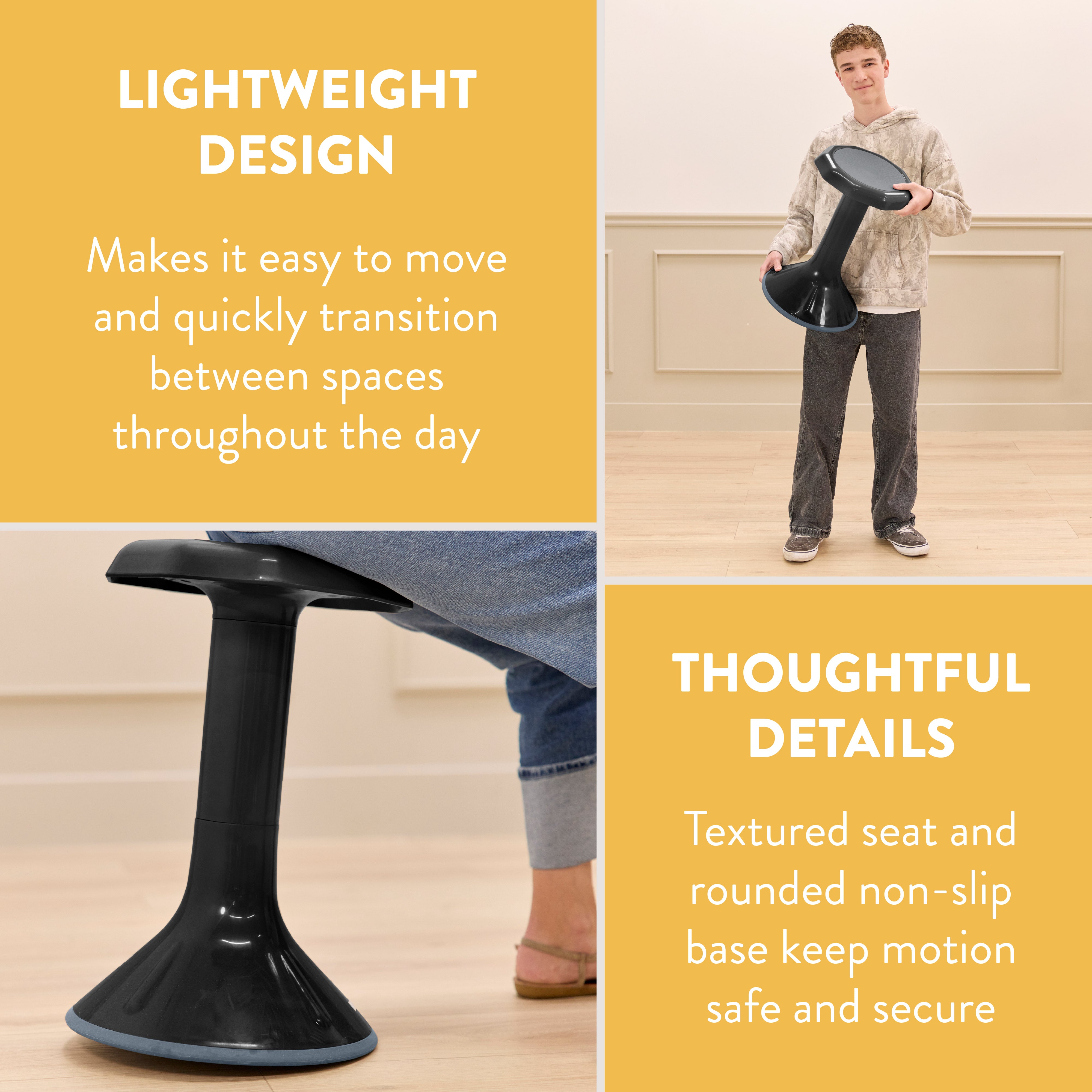 Wobble Sensory Stool, 20in Seat Height