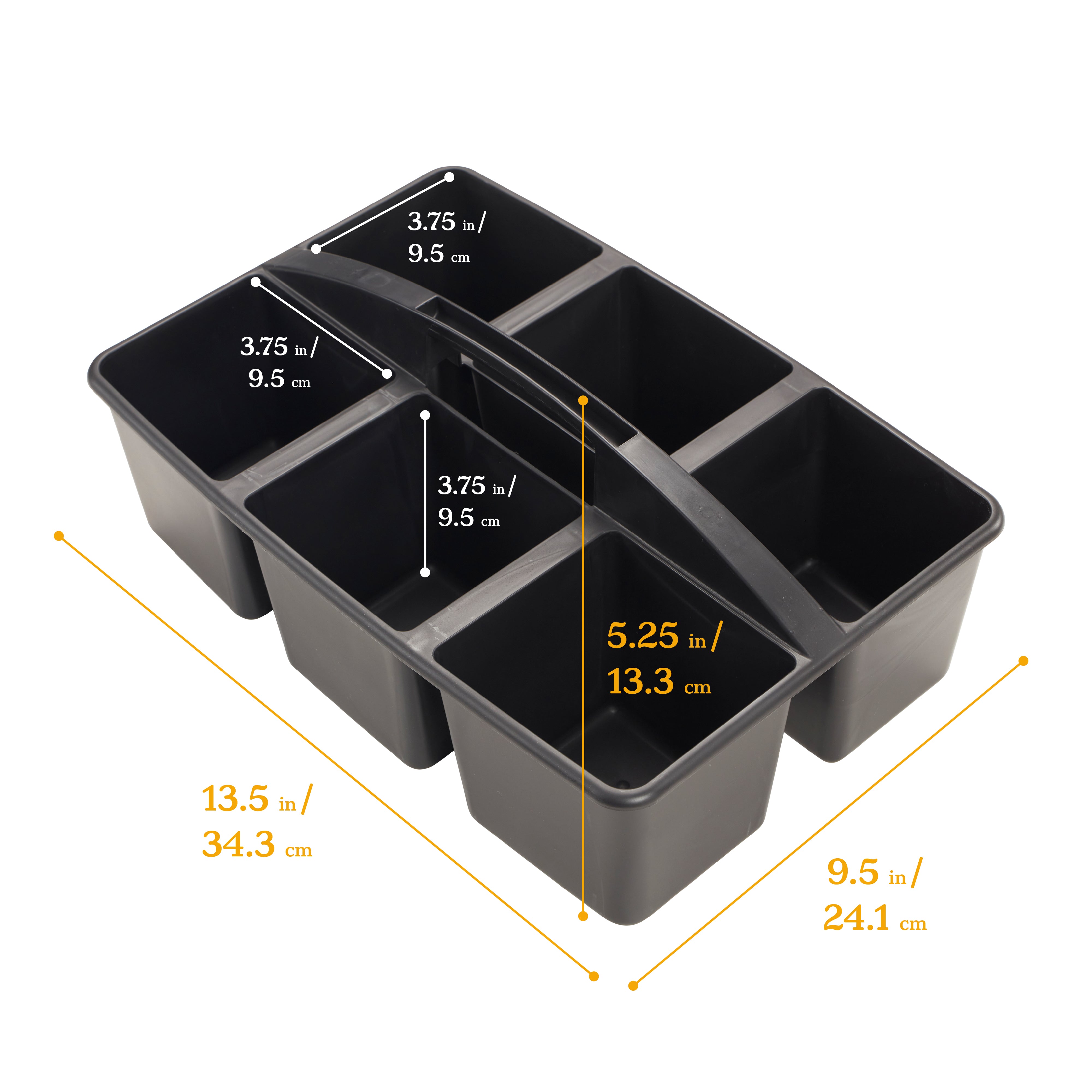 6-Compartment Large Caddy, 6-Pack
