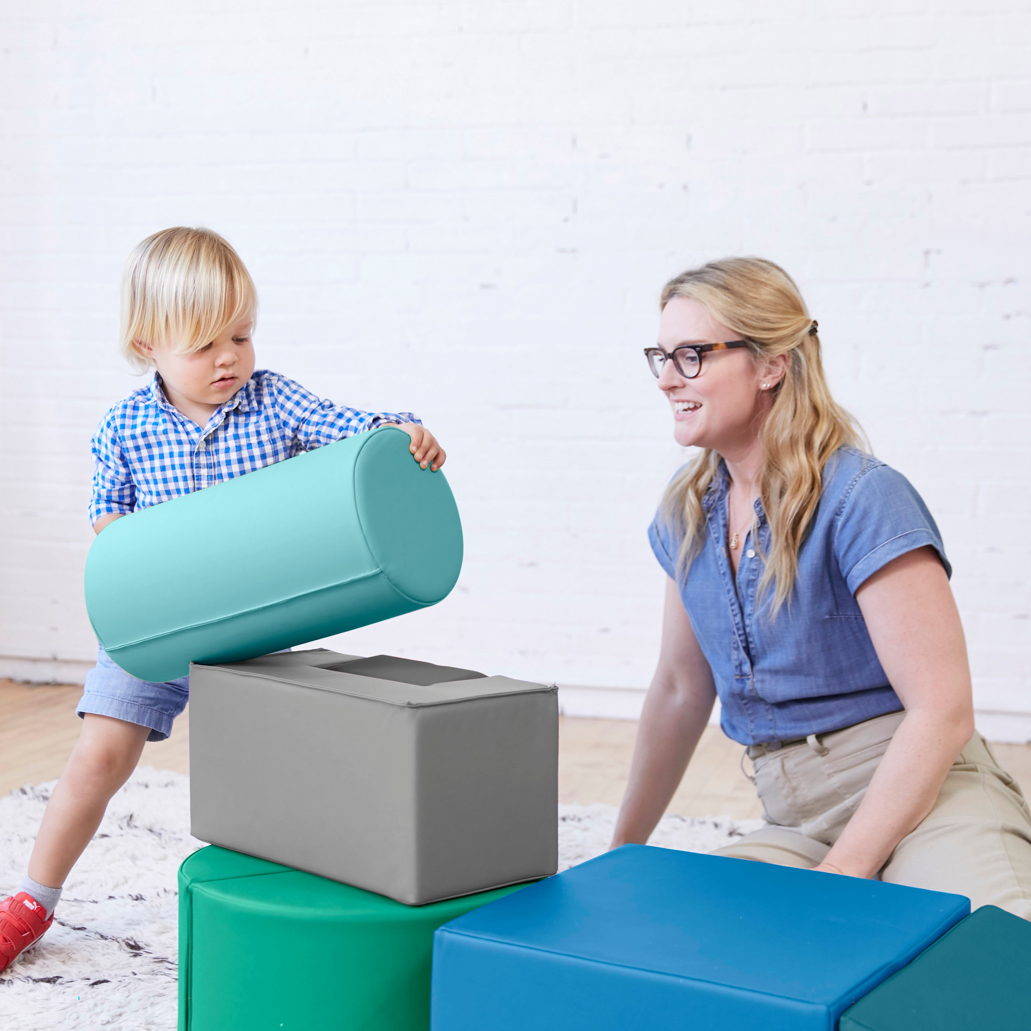 SoftZone Crawl and Climb Playtime Playset, 6-Piece