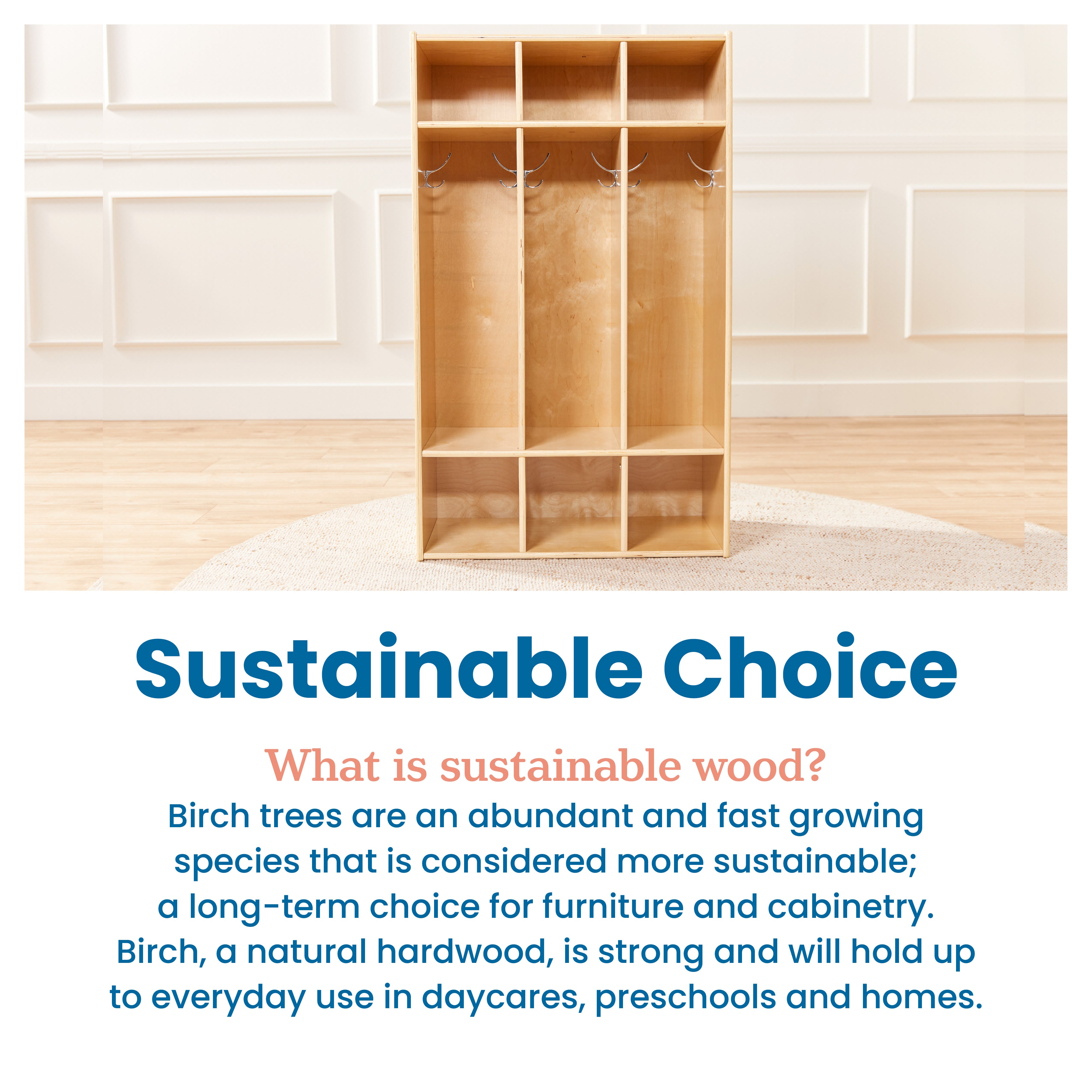 Streamline 3-Section Coat Locker