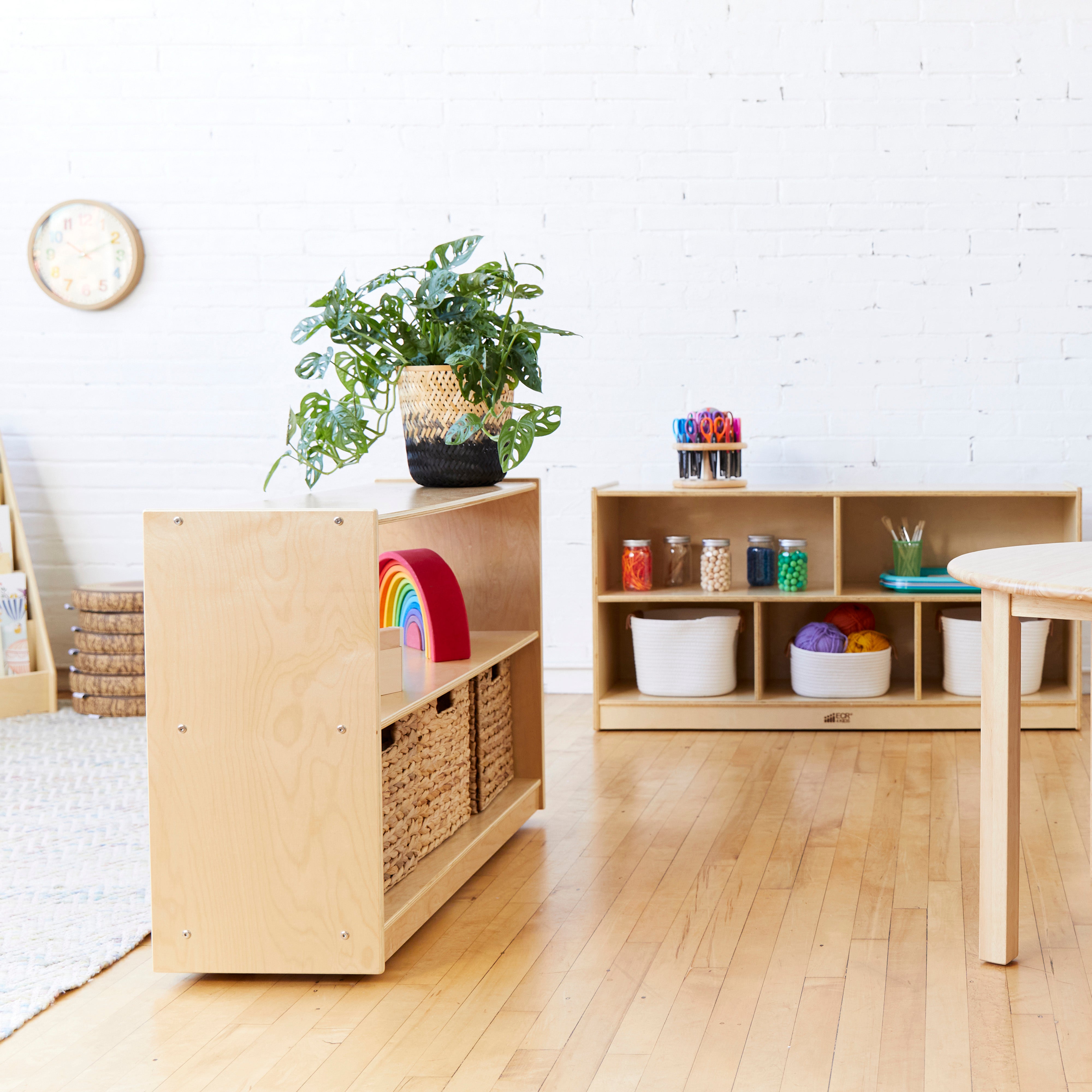 5-Compartment Mobile Storage Cabinet, Toddler