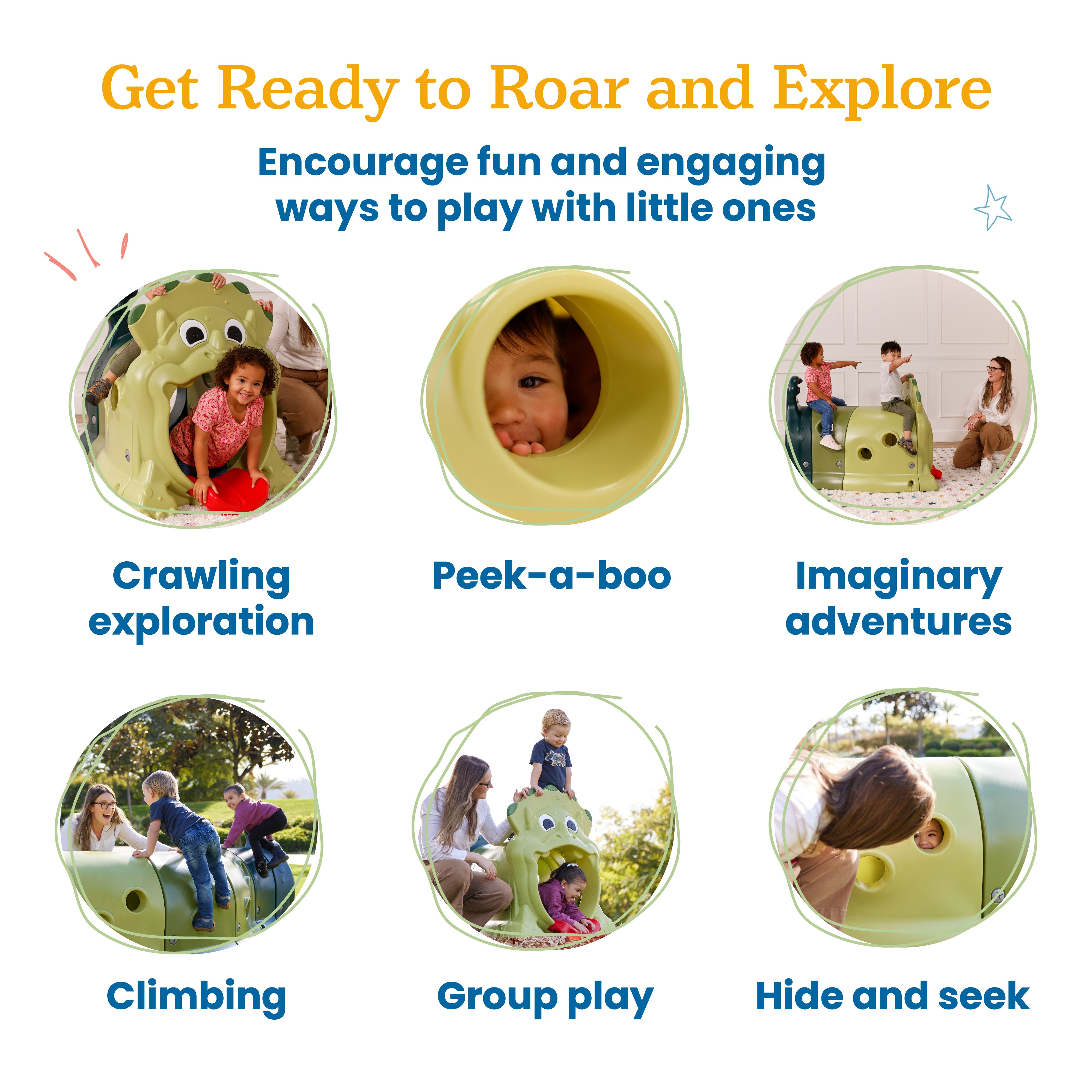 Climb-N-Crawl, 2-Section Extension Set