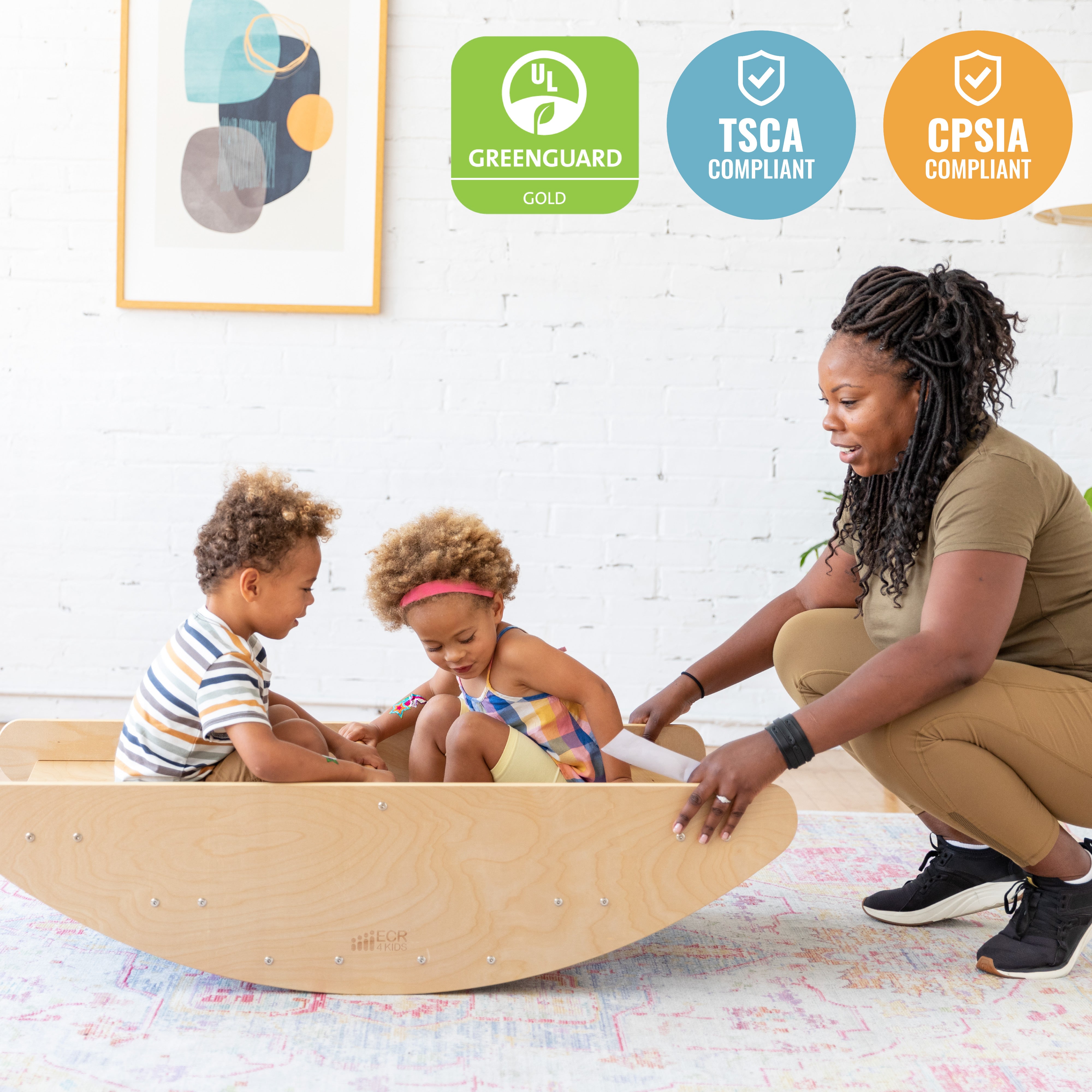 Rocking Boat and Steps