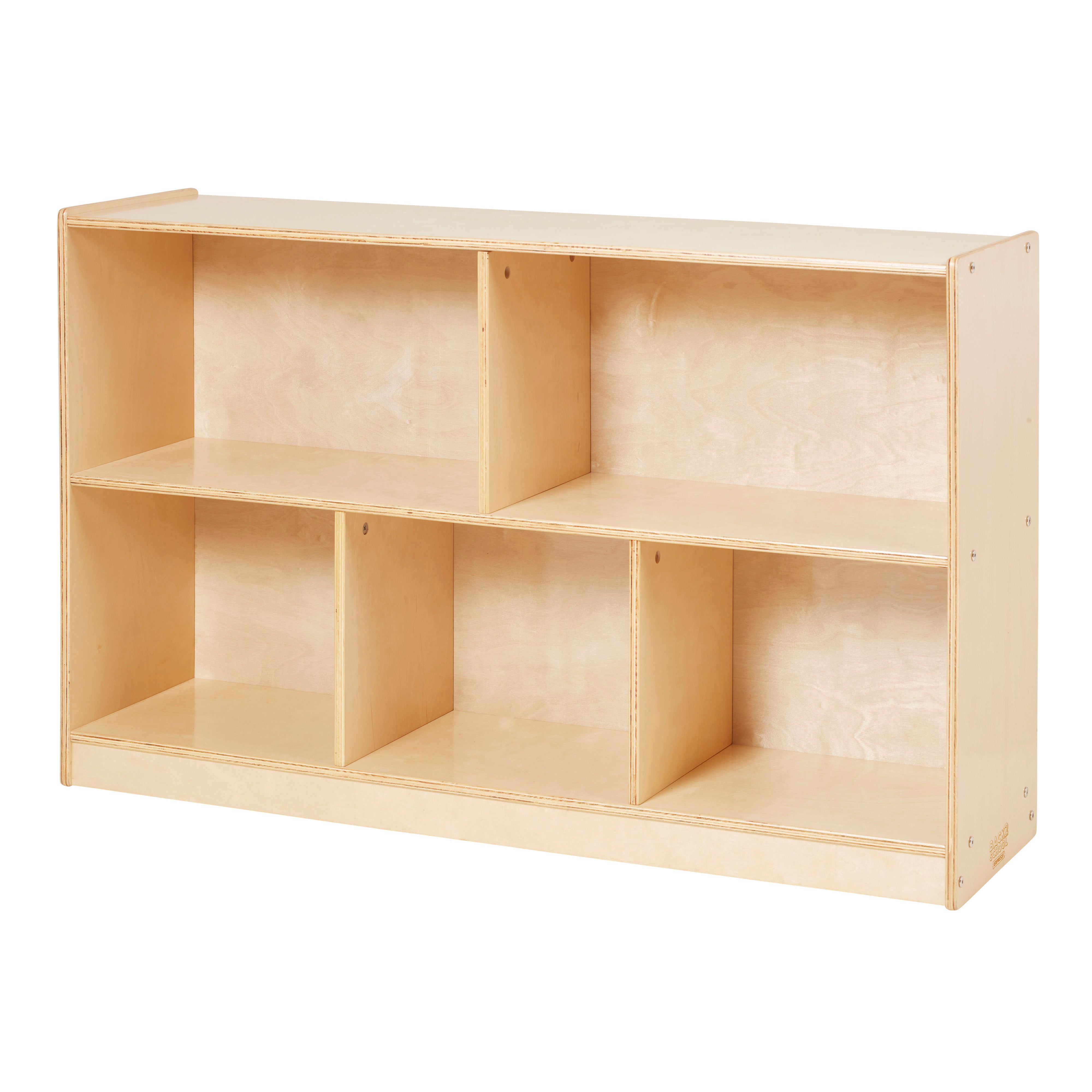 5-Compartment Mobile Storage Cabinet, Preschool