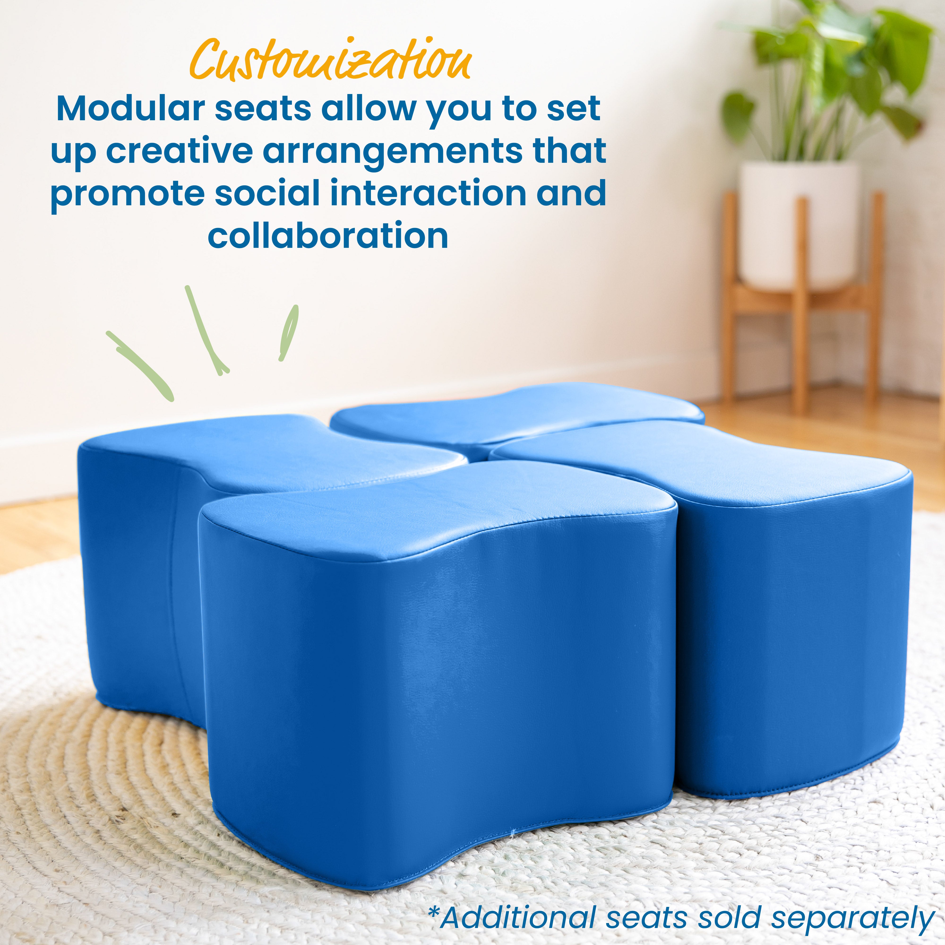 Toddler Modular Stool Set, 2-Pack