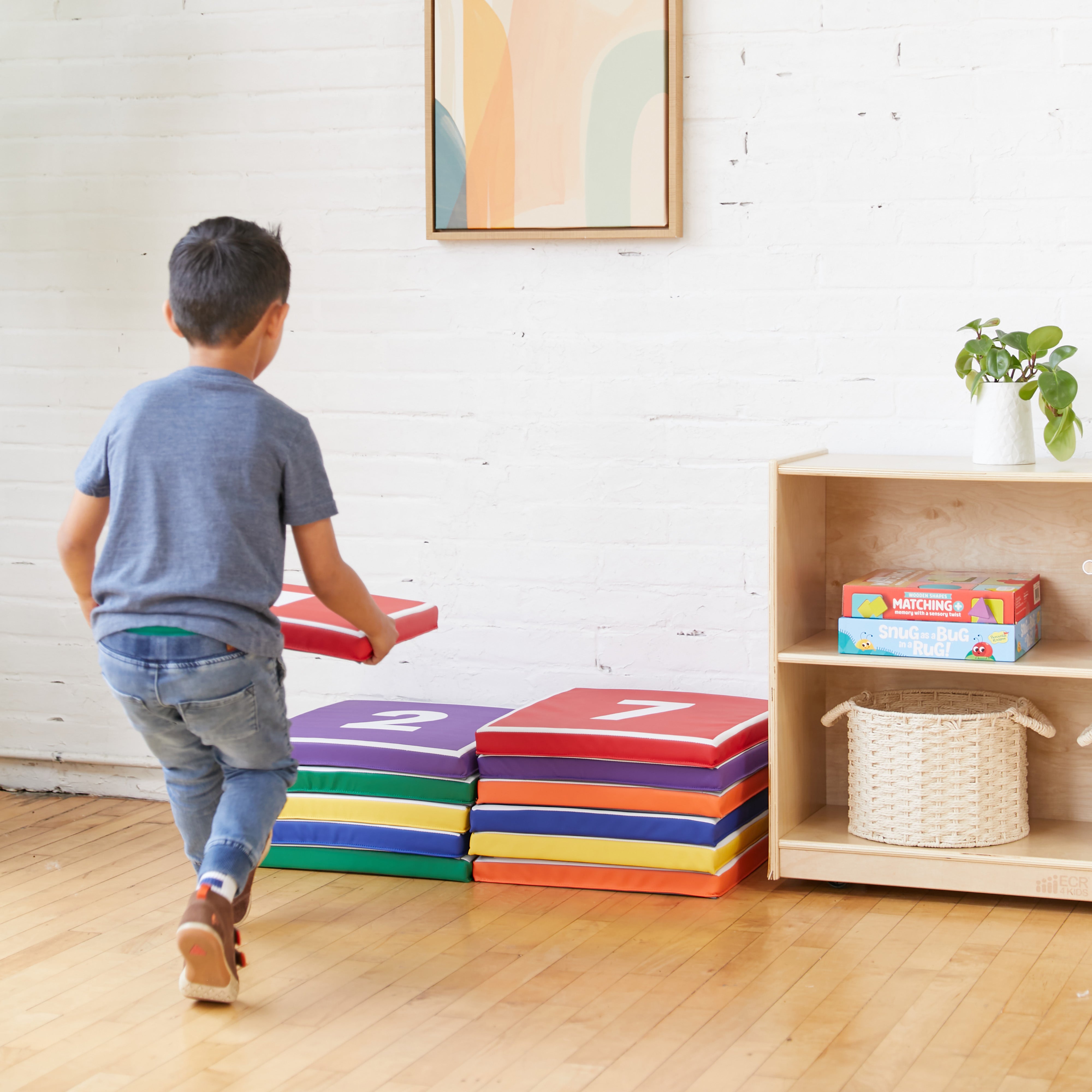 Hop to It Math Mats, 13-Piece