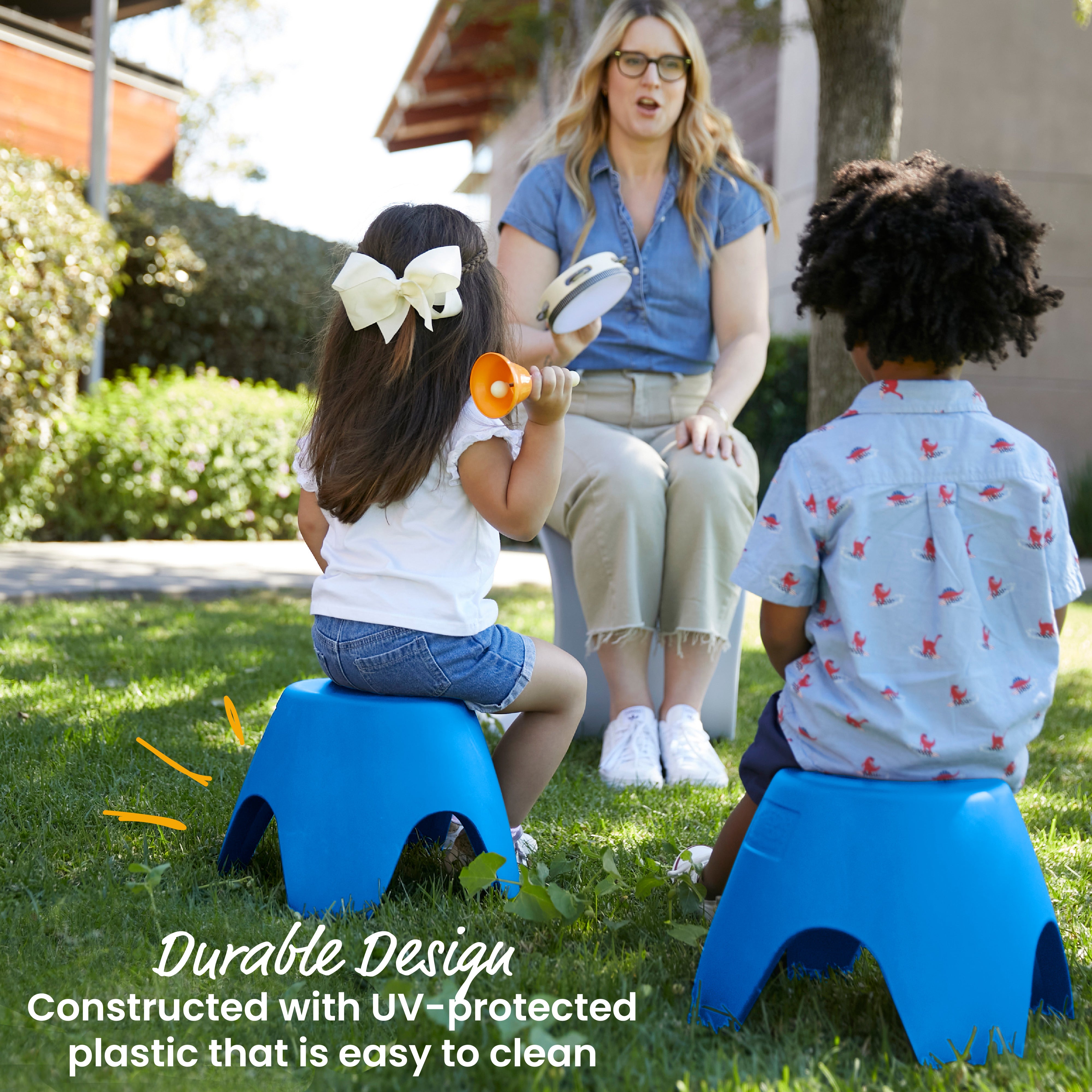 Ayana Stool Set, Flexible Seating, 4-Pack