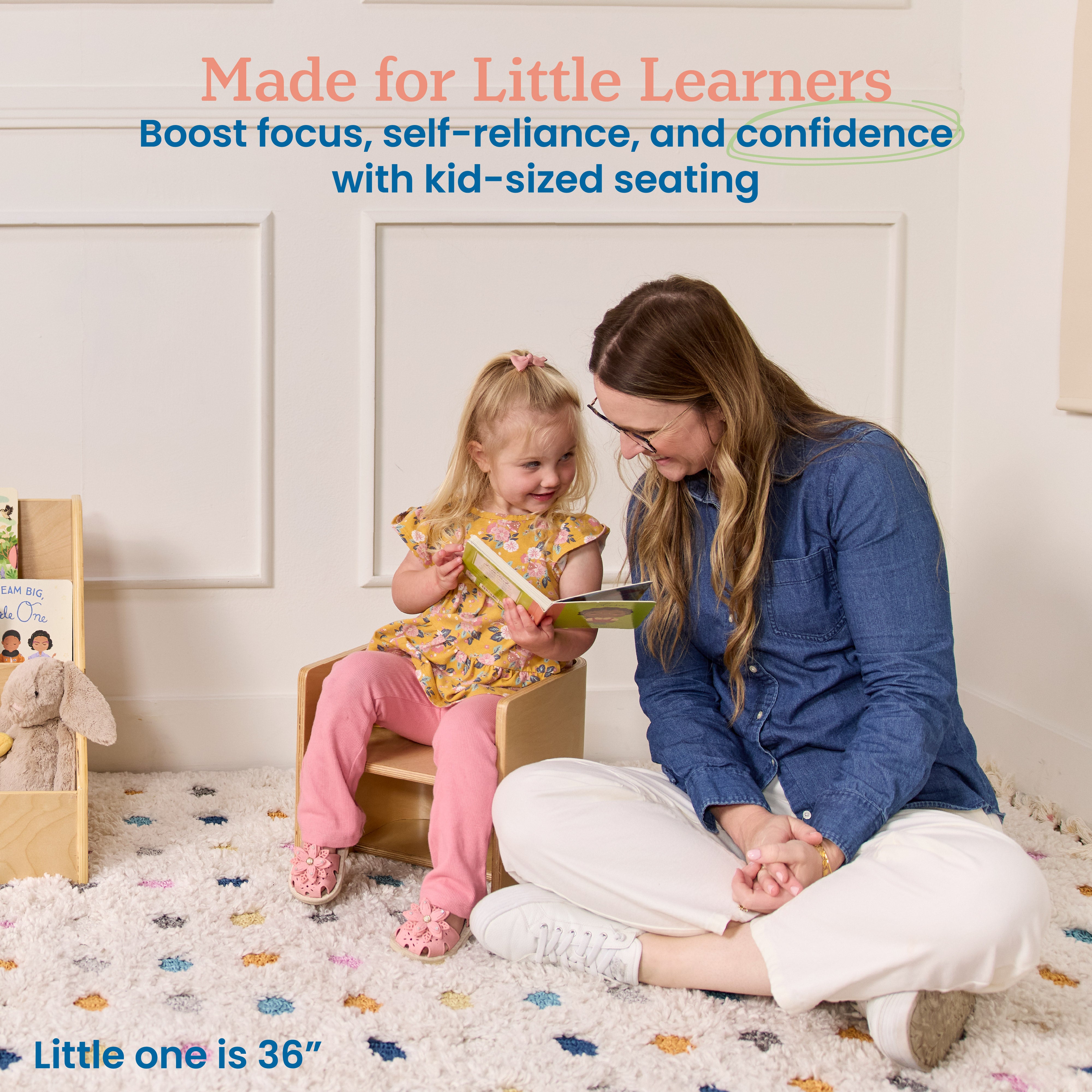 Bentwood Multipurpose Cube Chair