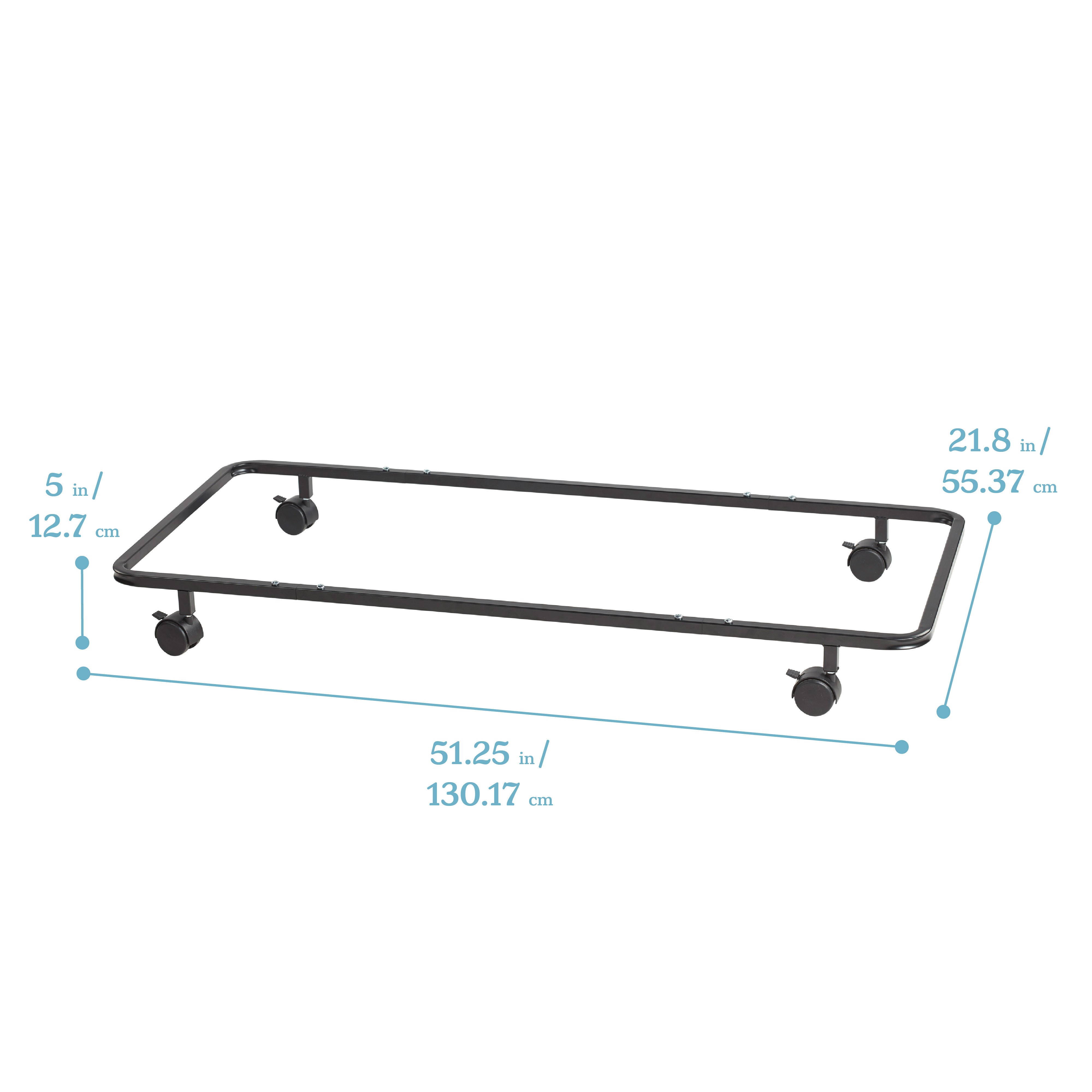 Stackable Cozy Cots with Storage Trolley, 6-Pack