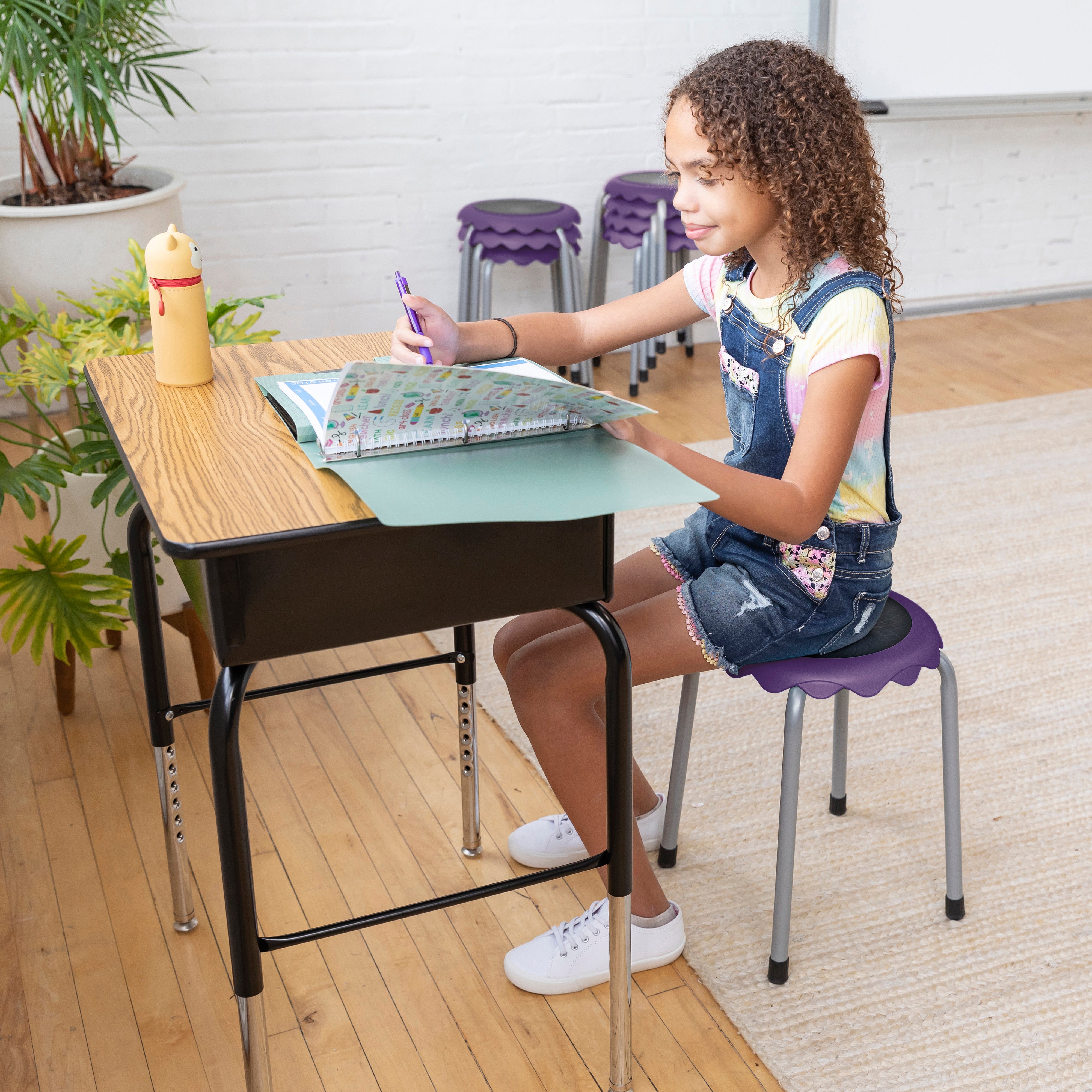 Daisy Stackable Stool Set, 8-Piece