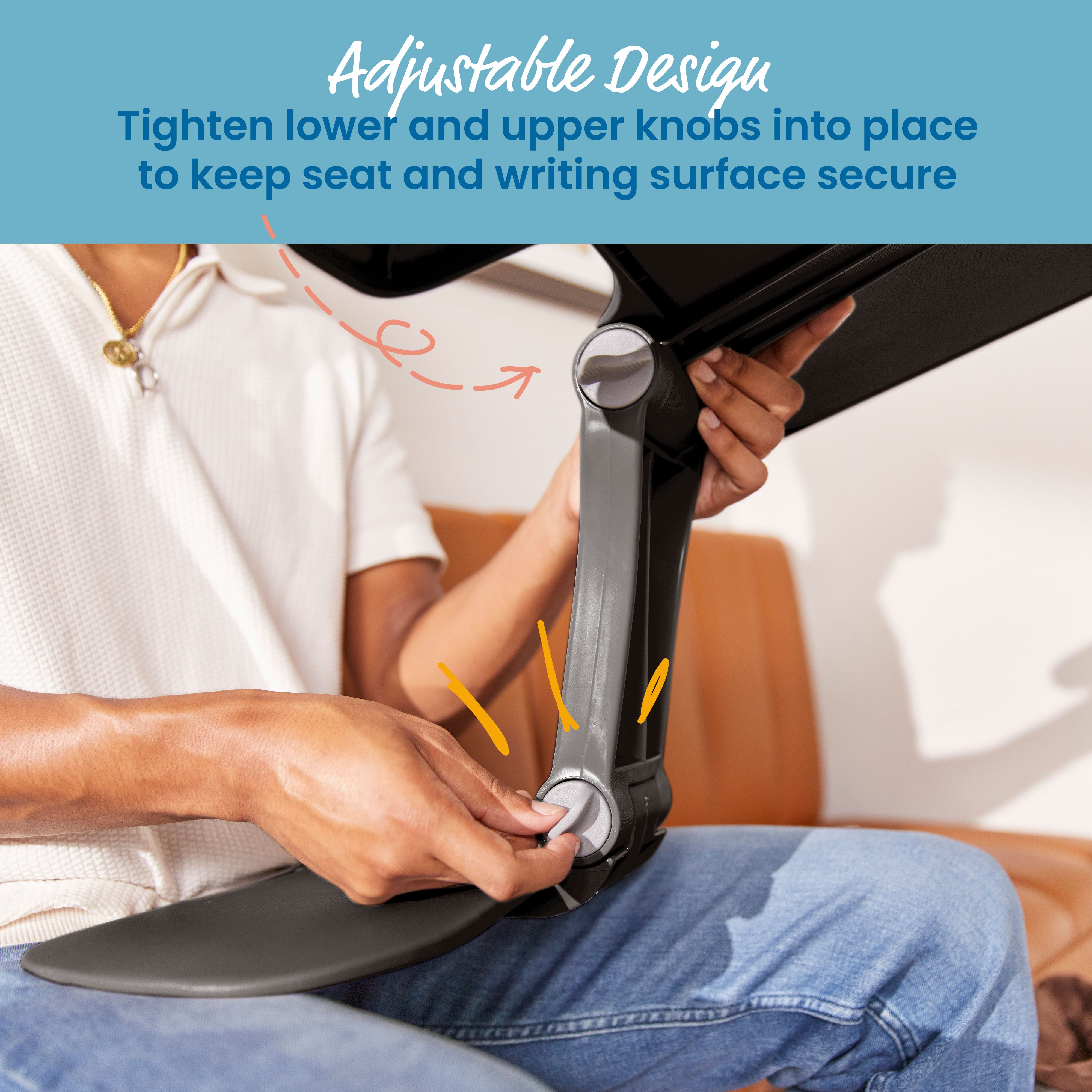 The Surf Folding Portable Lap Desk, Large