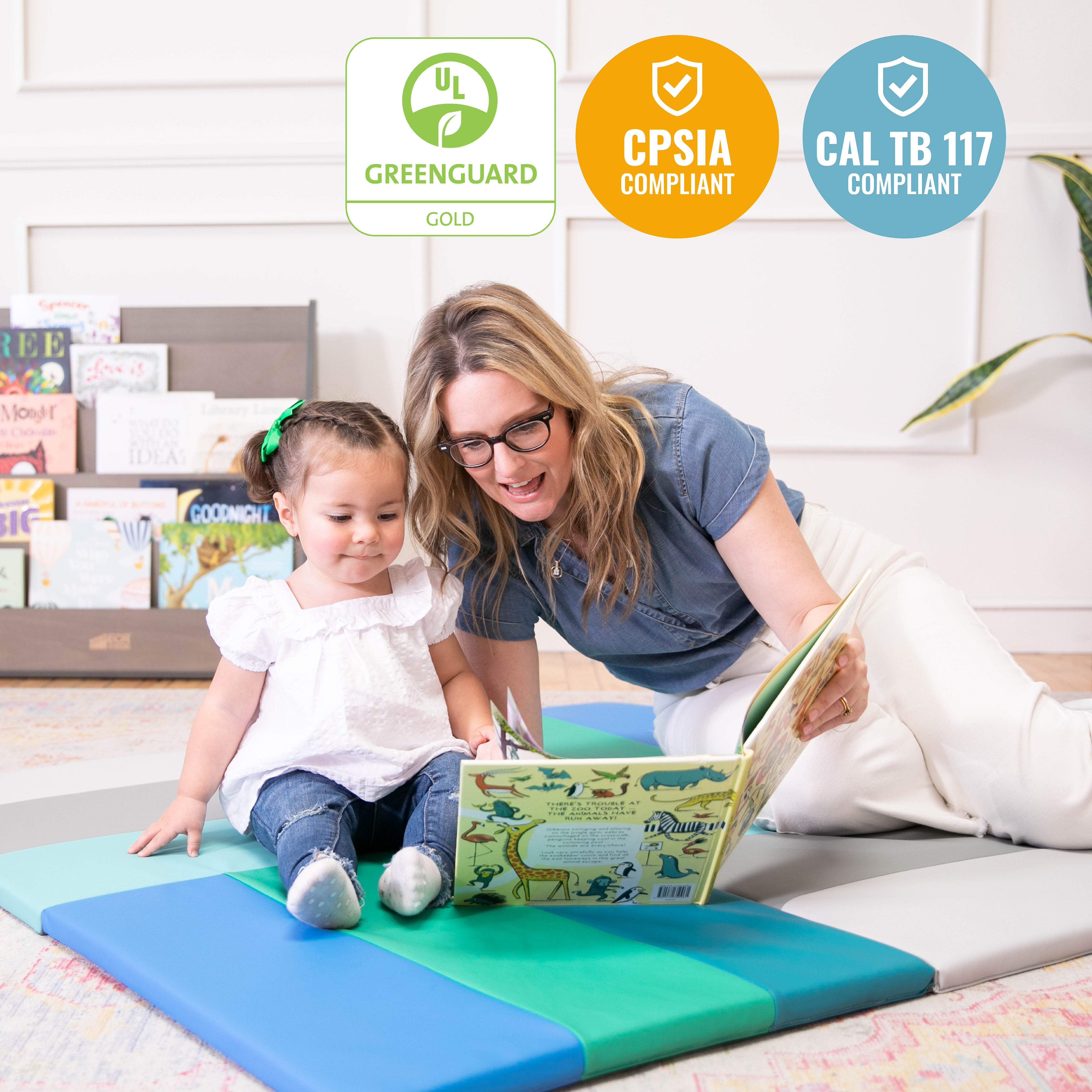 SoftZone Turning Tiles Activity Mat