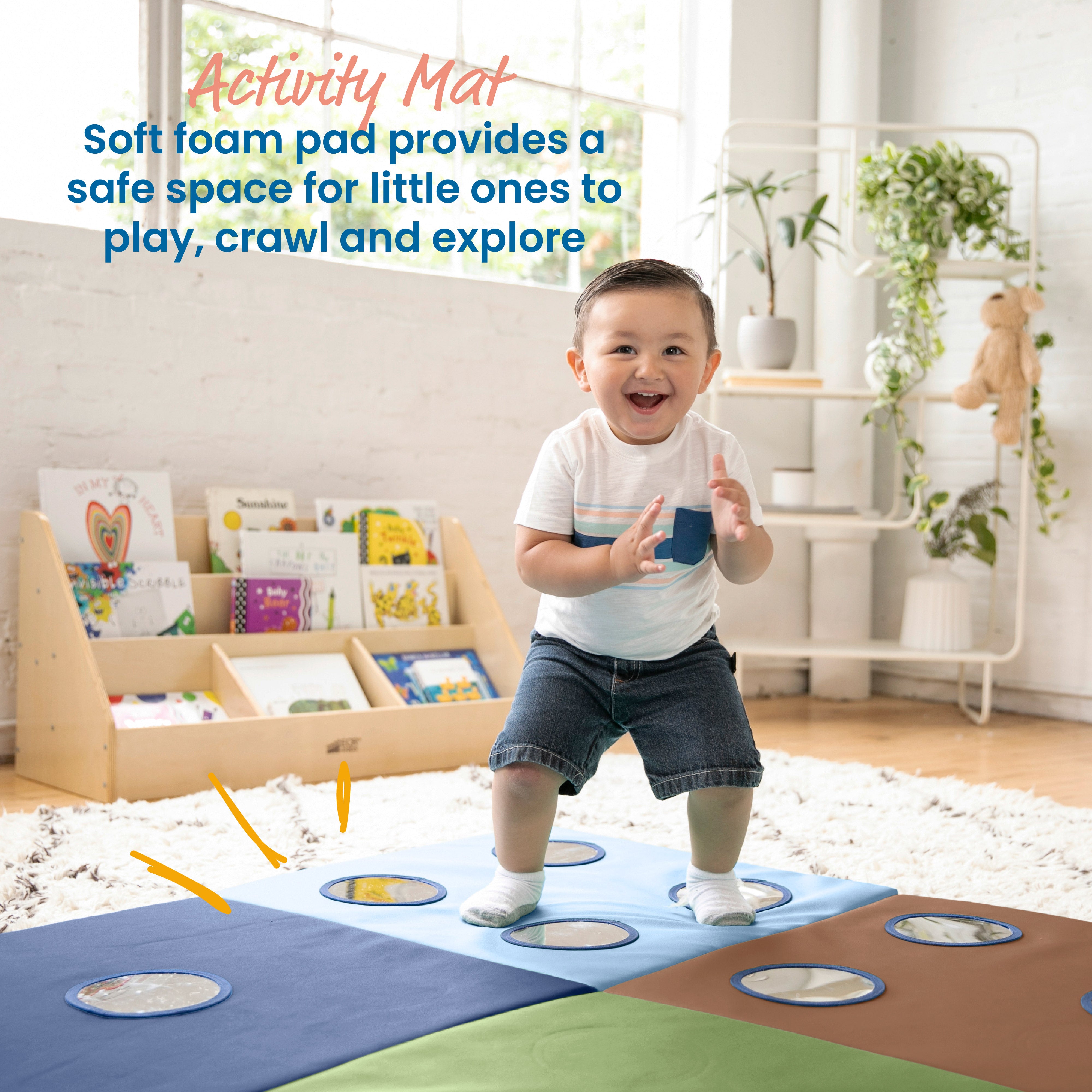 SoftZone 123 Look at Me Activity Mat