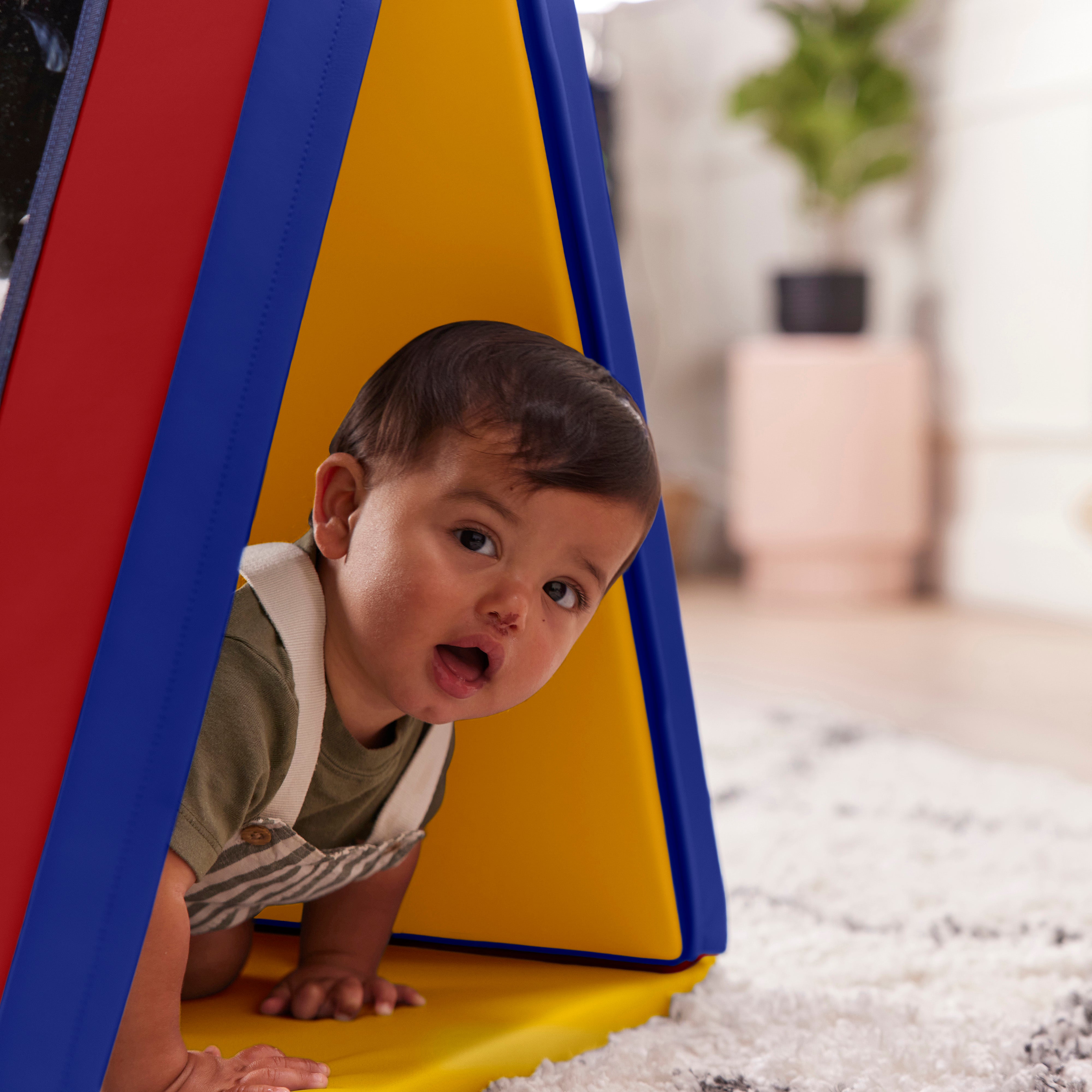 Folding Floor Mirror