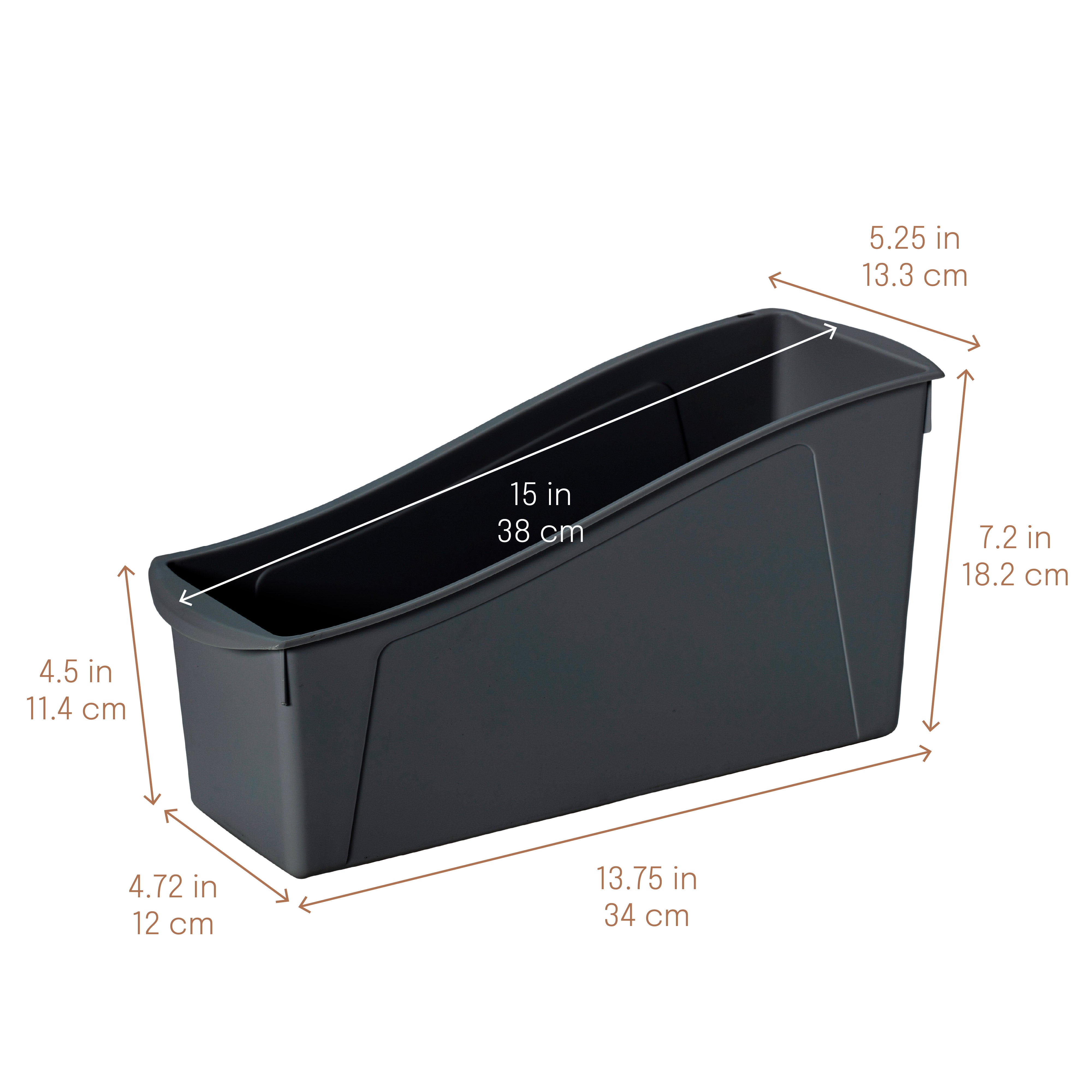 Linking Storage Book Bins, 10-Piece