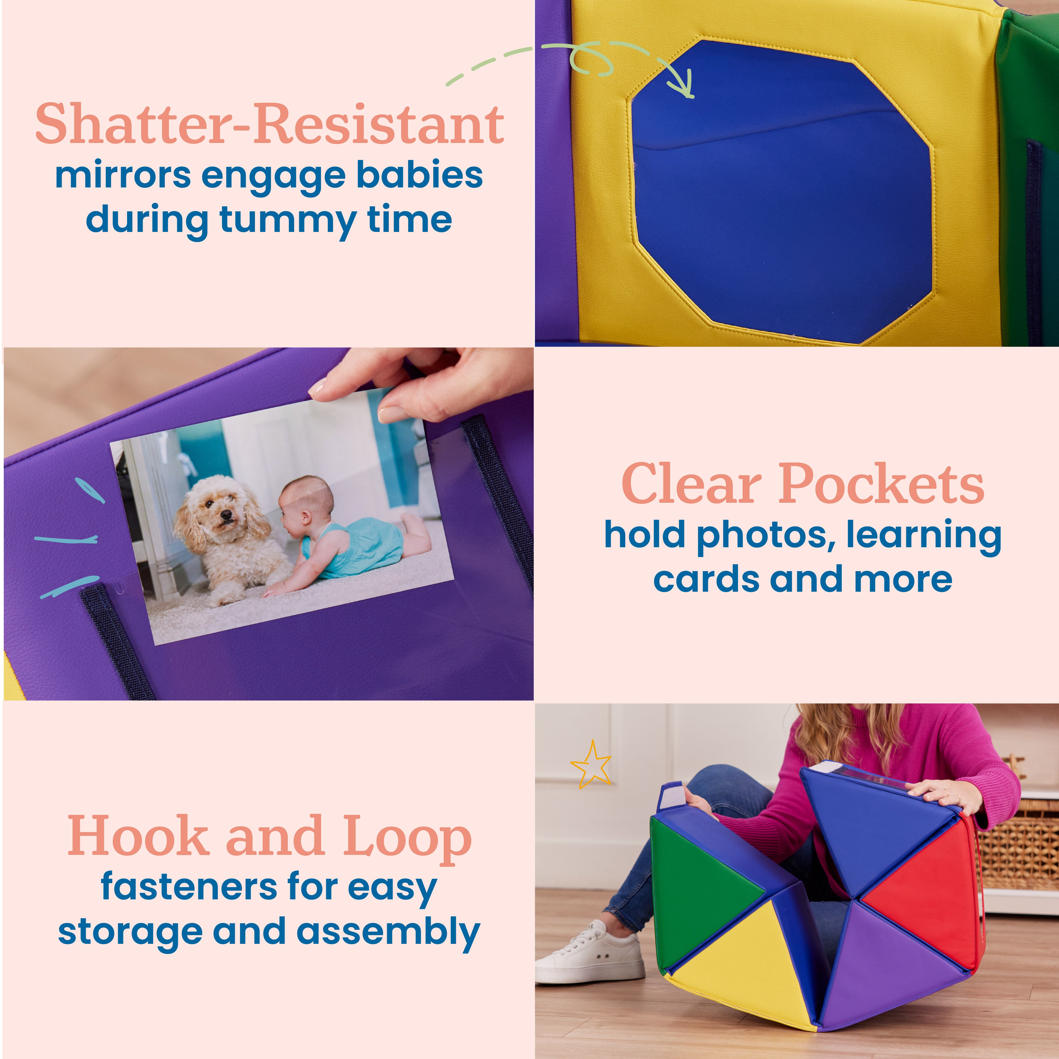 Wall of Mirrors, 3-Piece