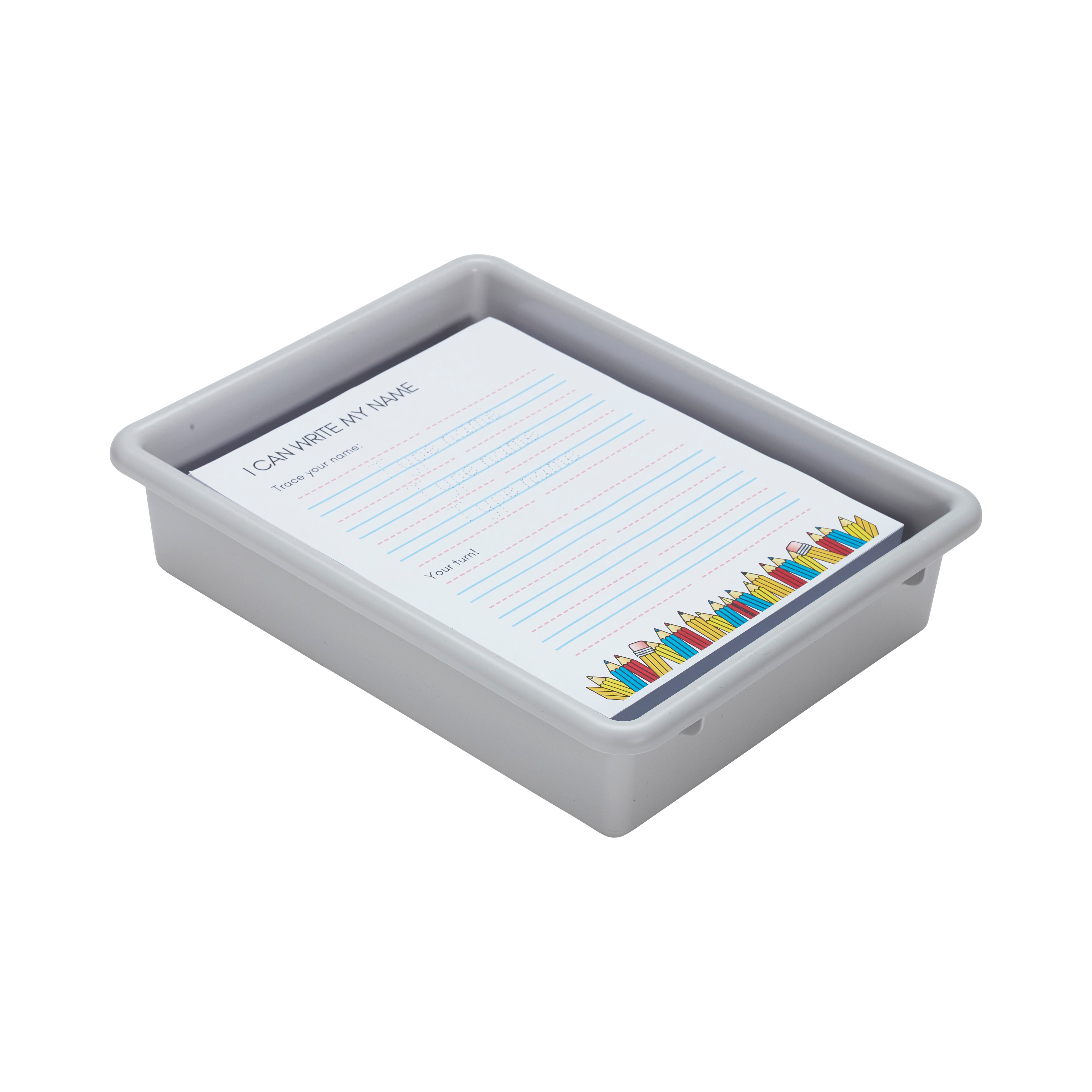 Letter Size Tray with Lid, 10-Piece