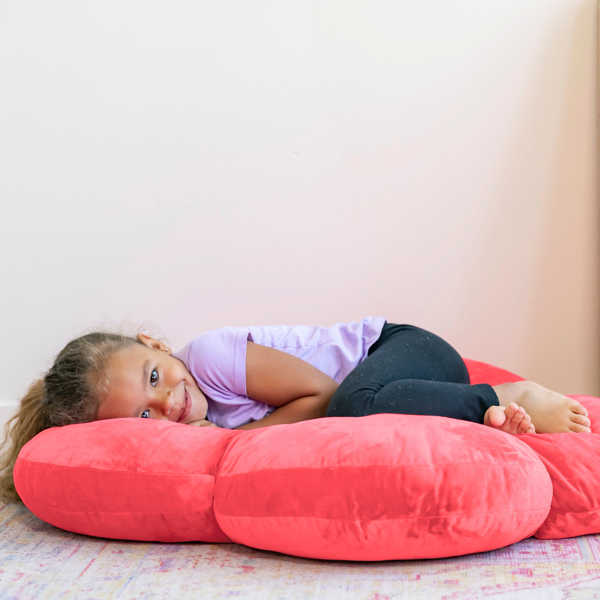 Flower Floor Pillow, 35in