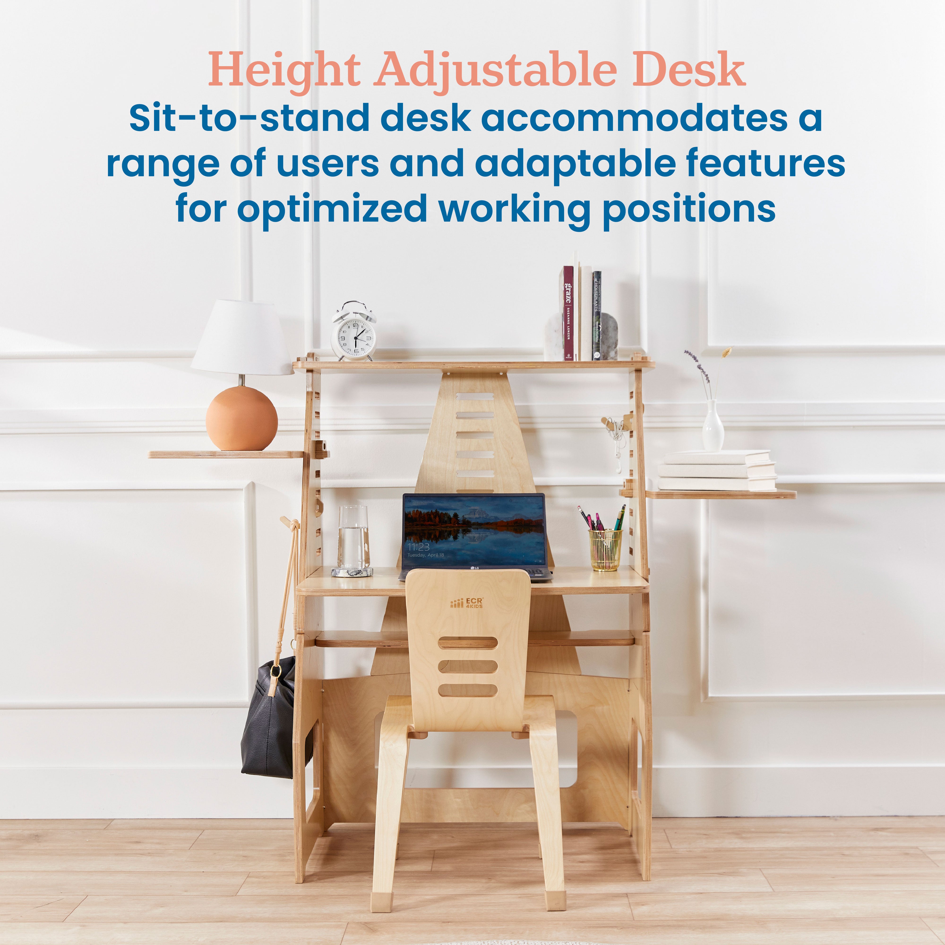 Maker's Puzzle Sit or Stand Desk