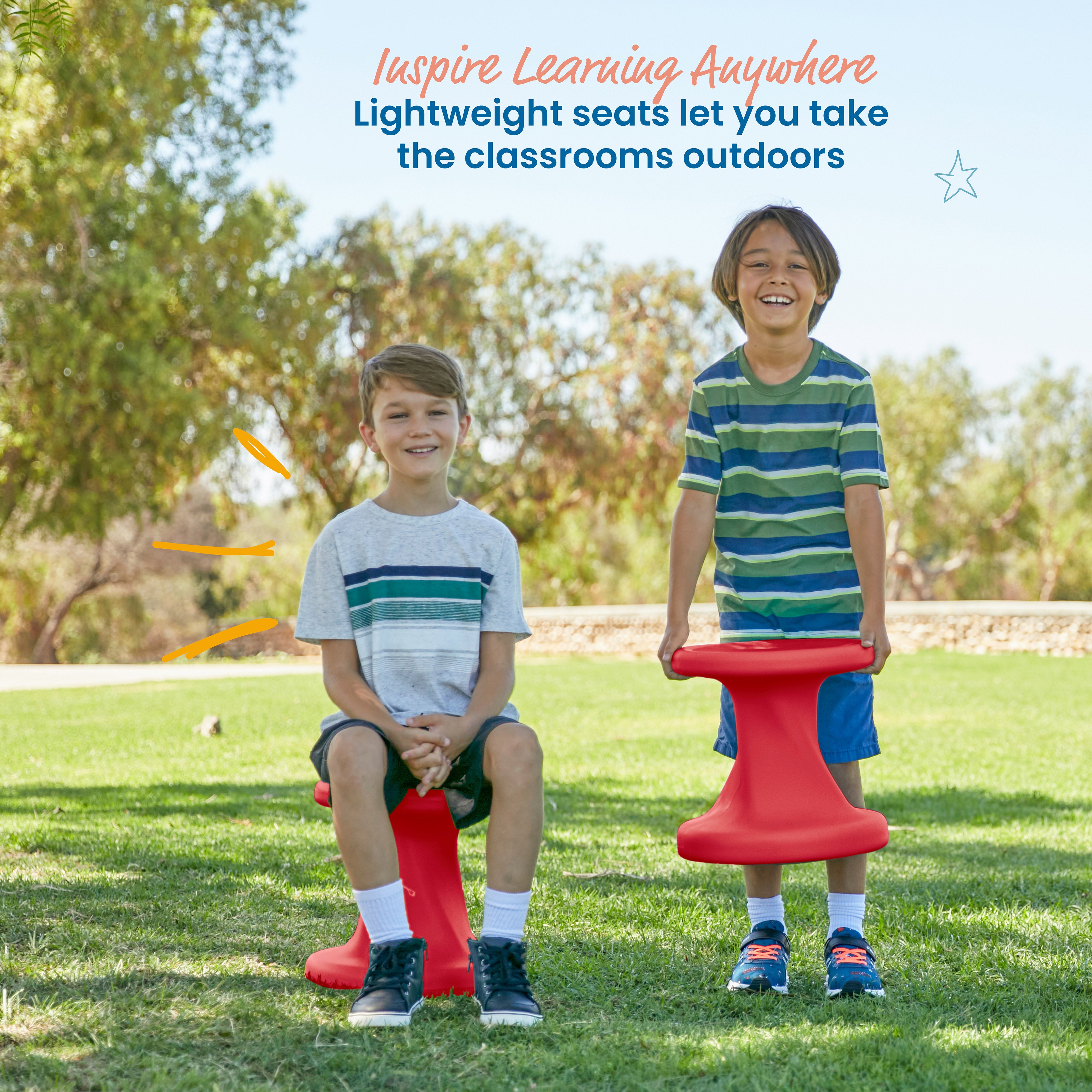 Twist Wobble Stool, 14in Seat Height