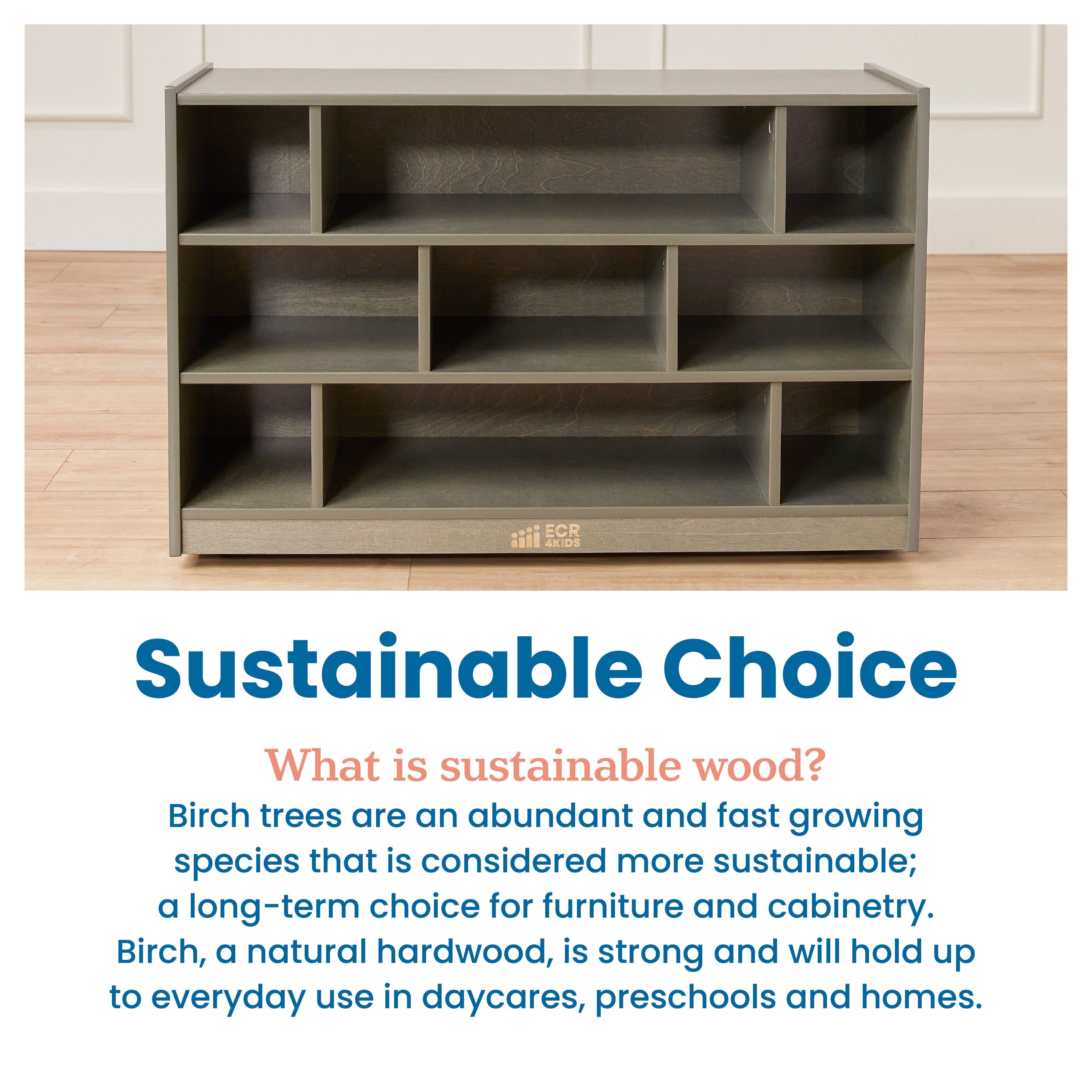 Mobile Block Storage Cart, Medium