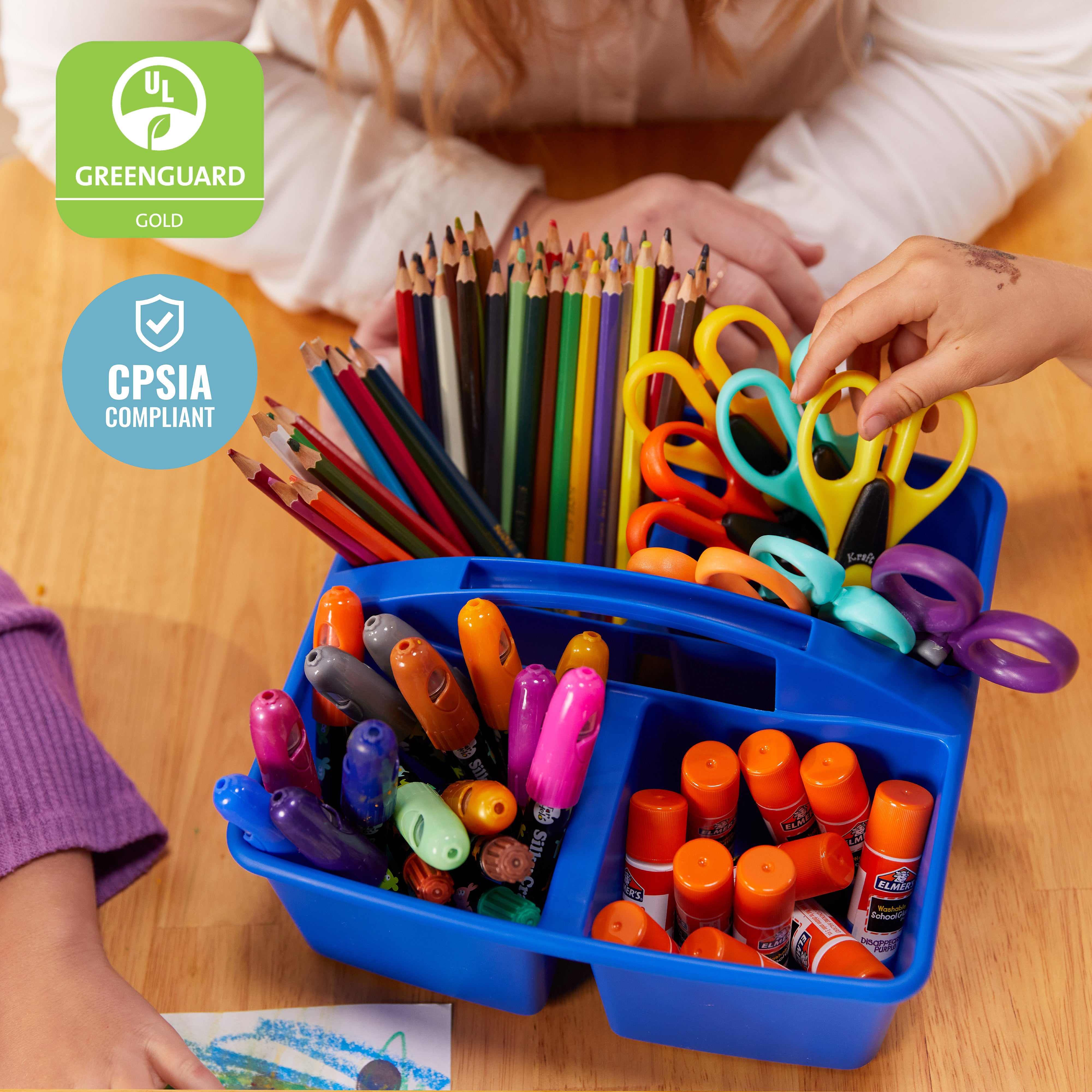 4-Compartment Medium Caddy, 6-Pack