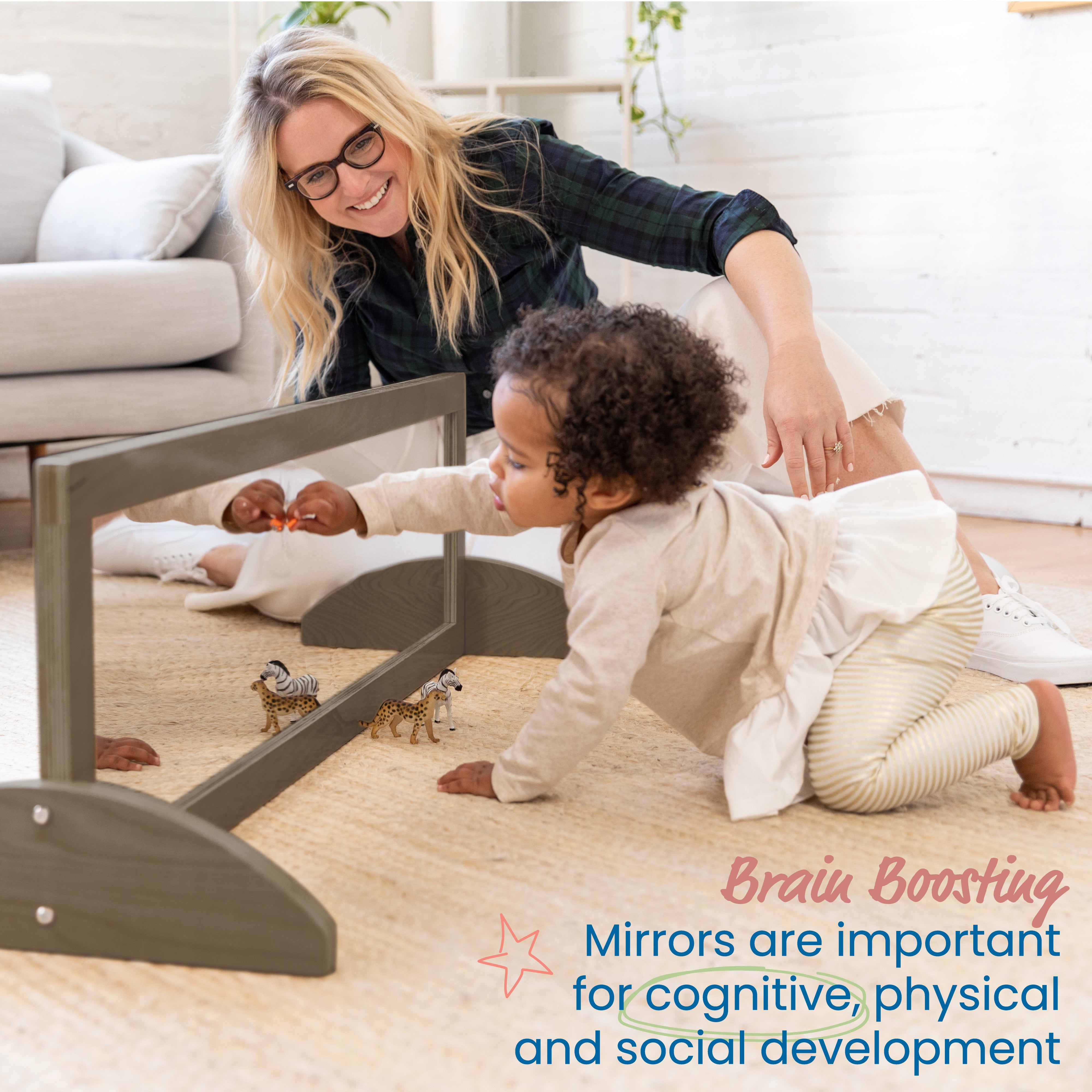 Double-Sided Bi-Directional Mirror