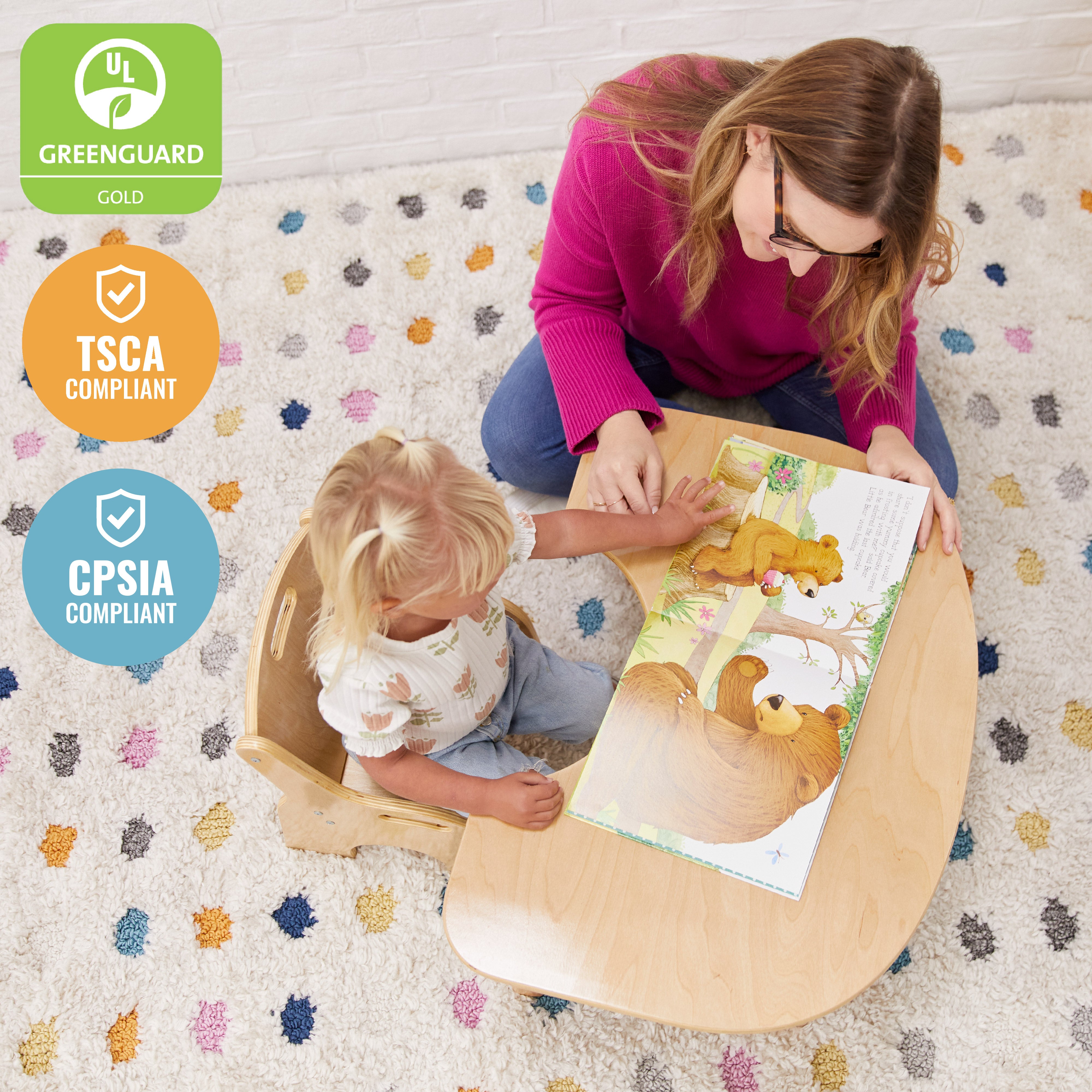 Little Learner Table and Chair Set, 2-Piece