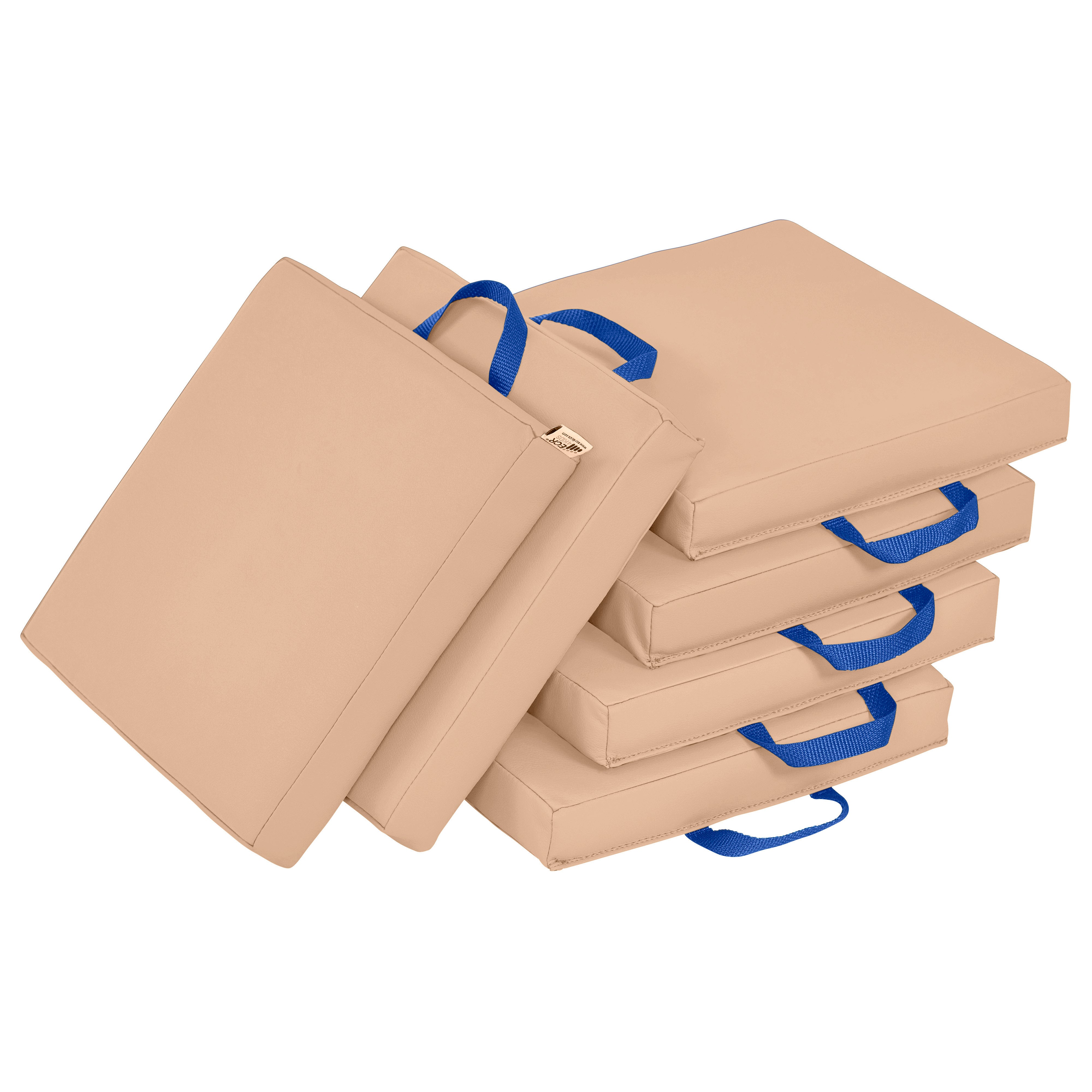 Floor Cushions, Square, 6-Piece