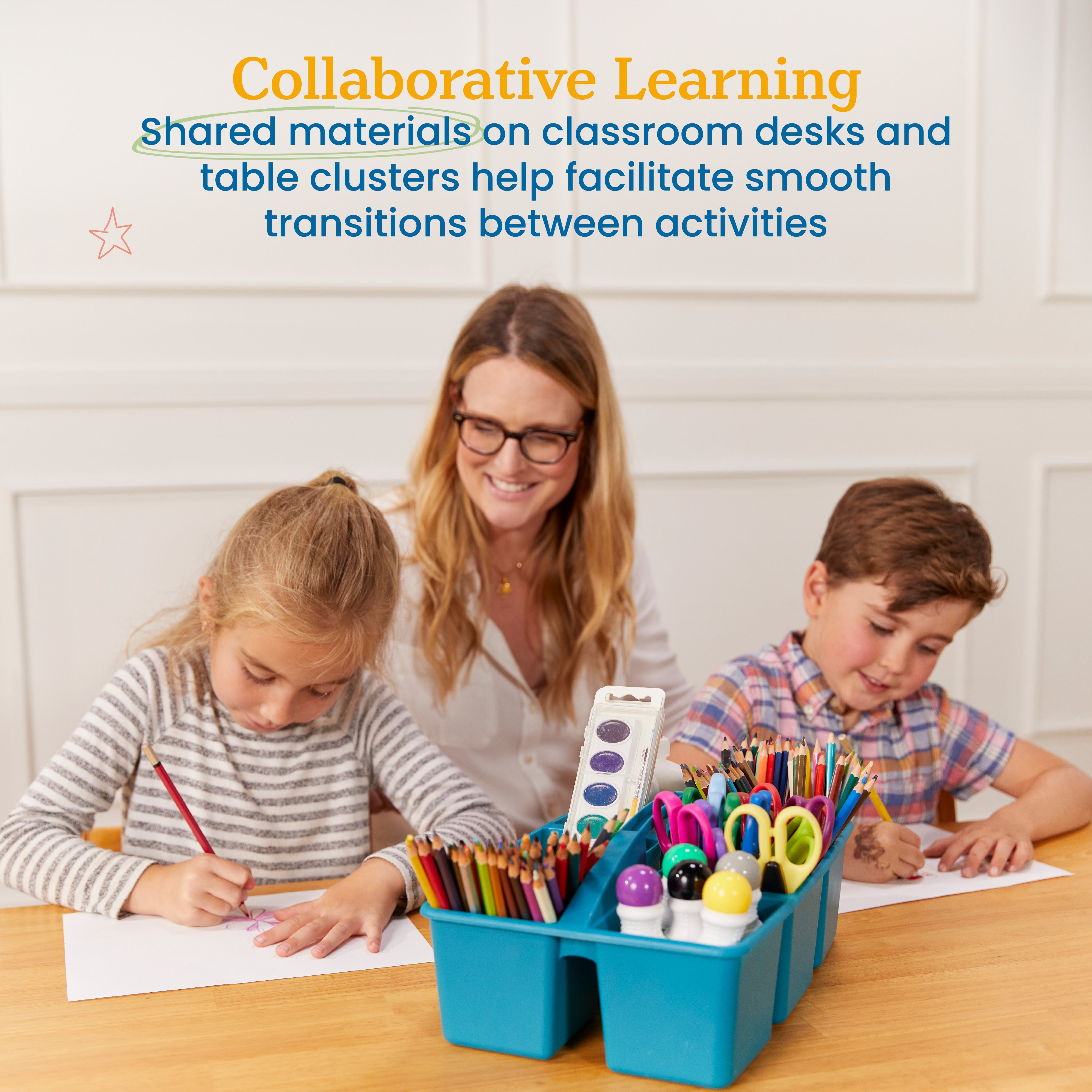 6-Compartment Large Caddy, 6-Pack