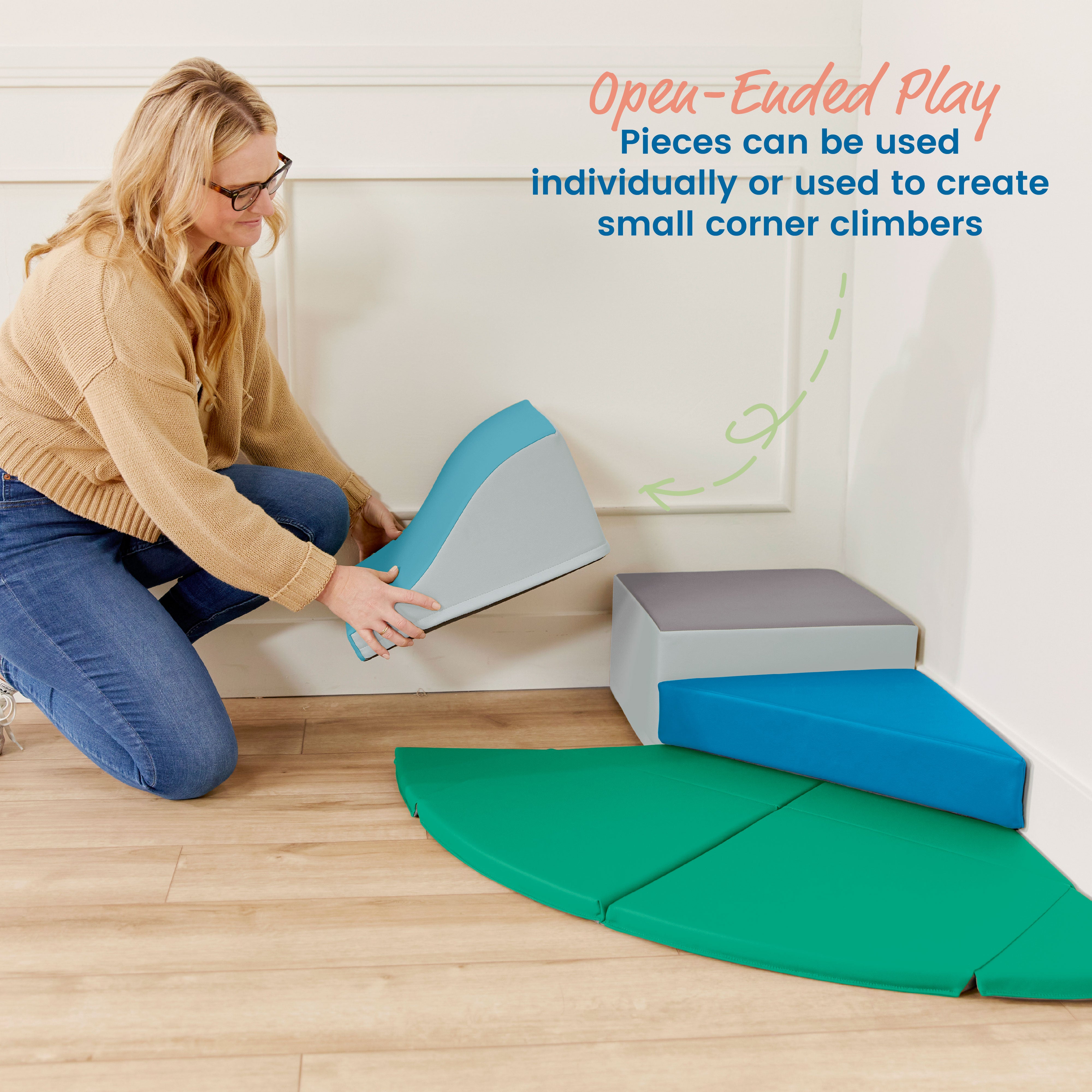 Junior Adventurer's Summit with Slides, 17-Piece