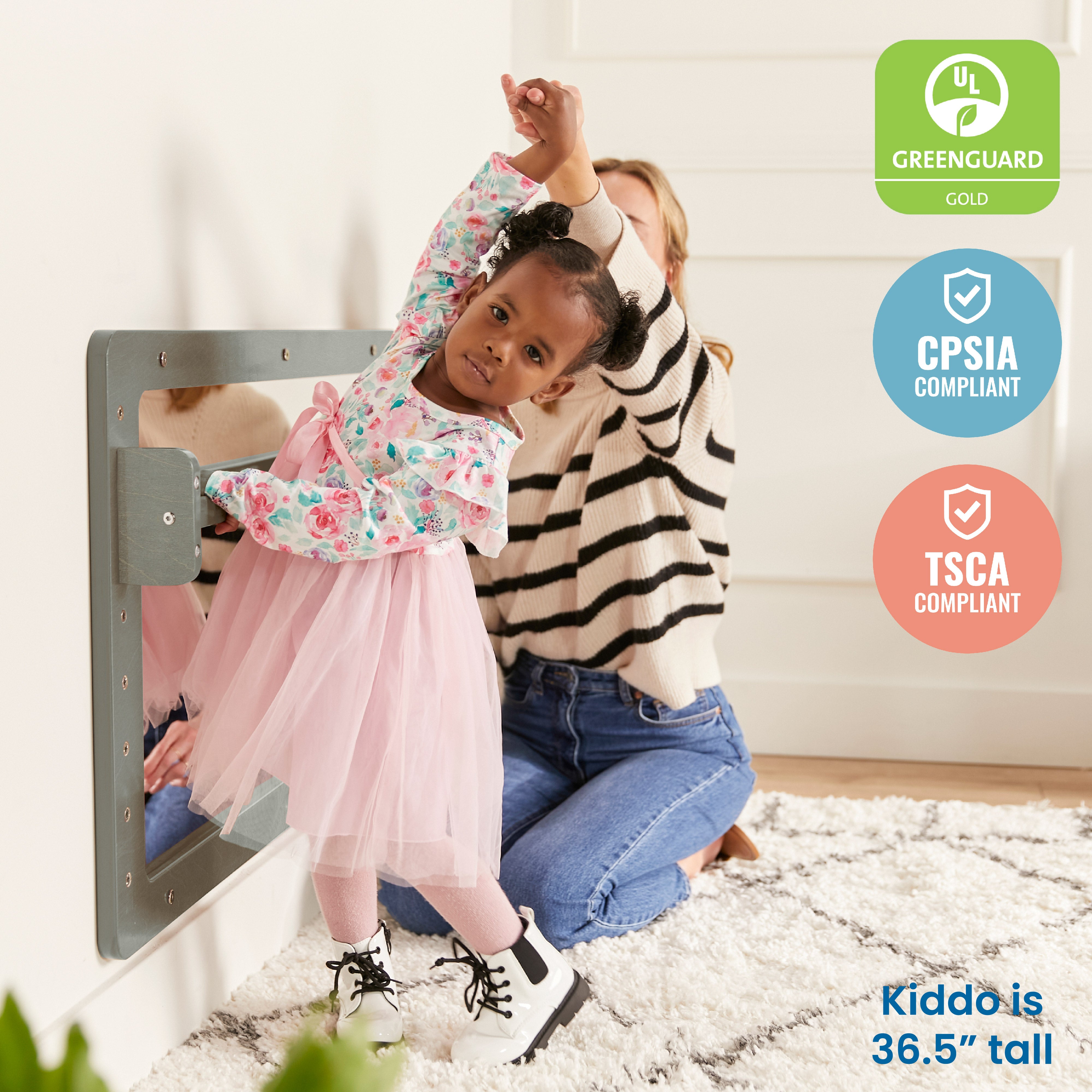 Wall-Mounted Coordination Mirror