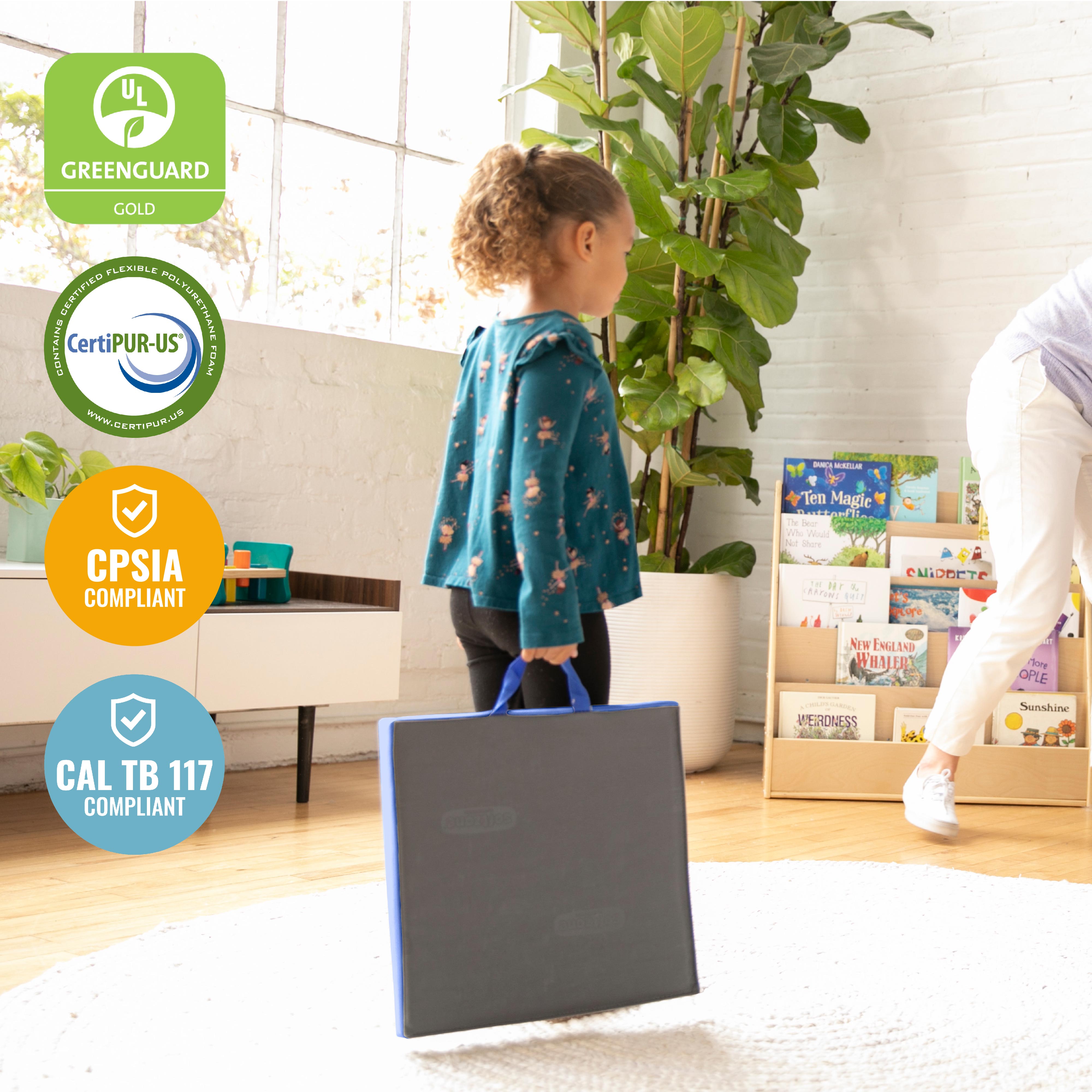 Floor Cushions, Square, 6-Piece