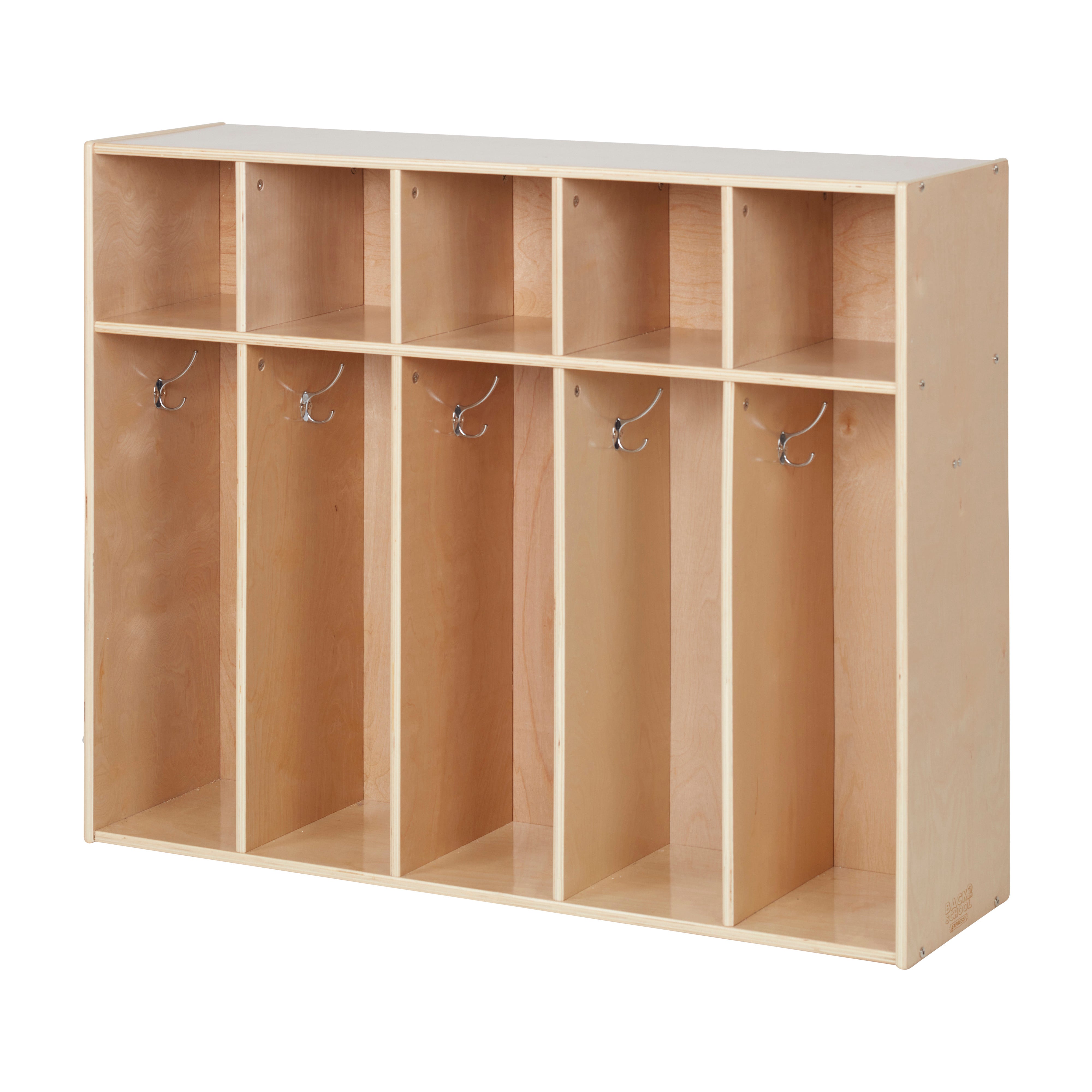 Sleekline 5-Section Toddler Storage Coat Locker
