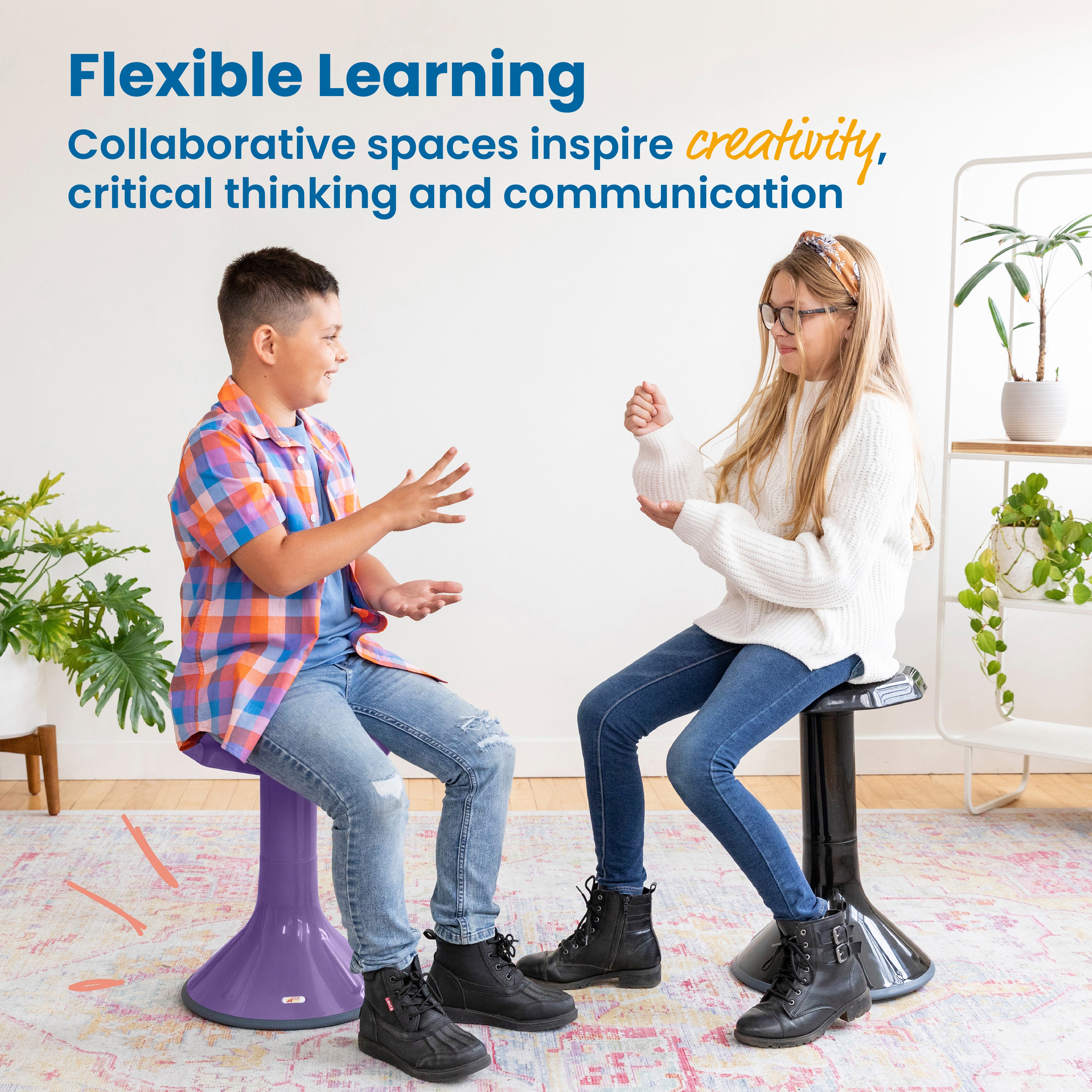 ACE Active Core Engagement Wobble Stool, 18-Inch Seat Height