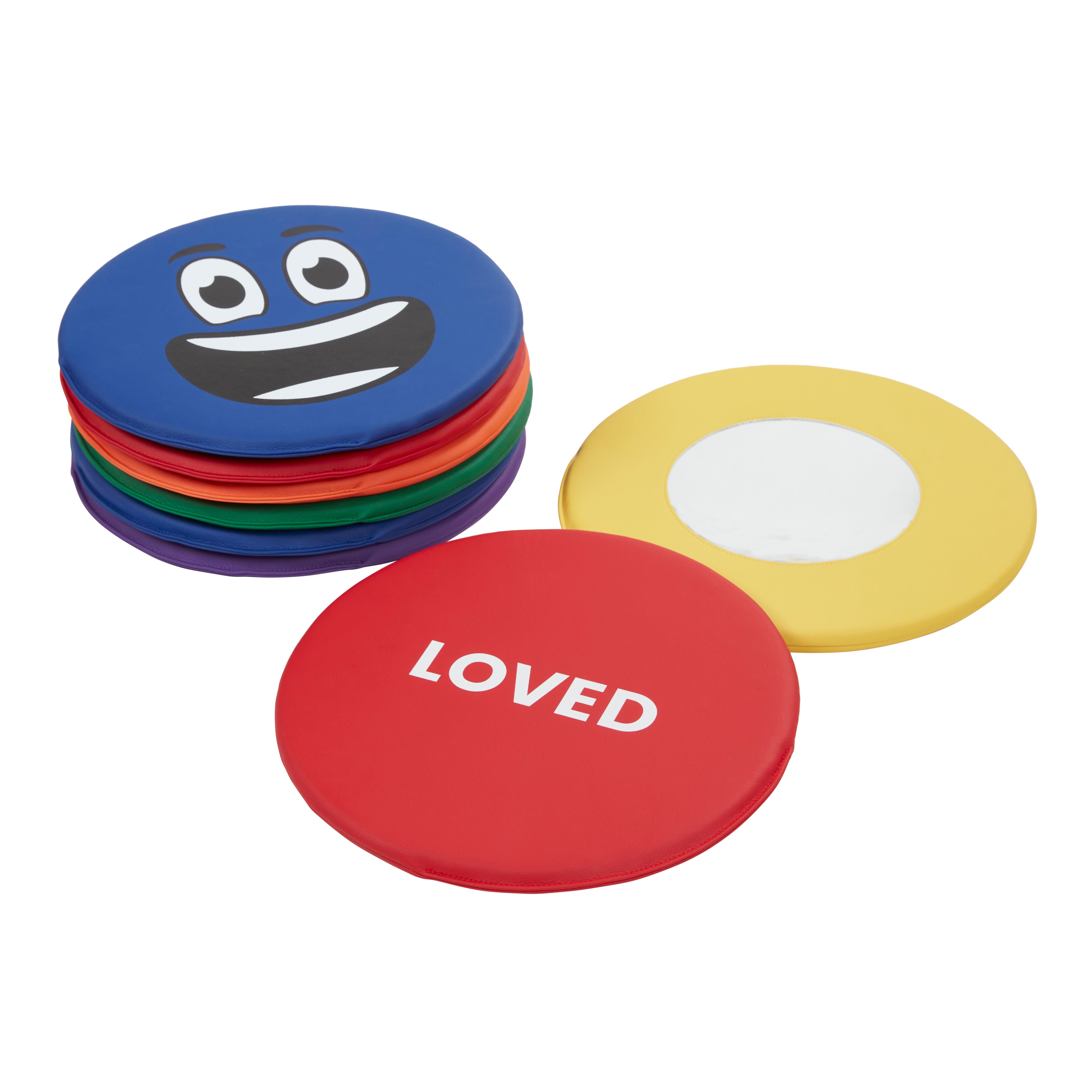 Emotion Pads with Mirror, English, 8-Piece