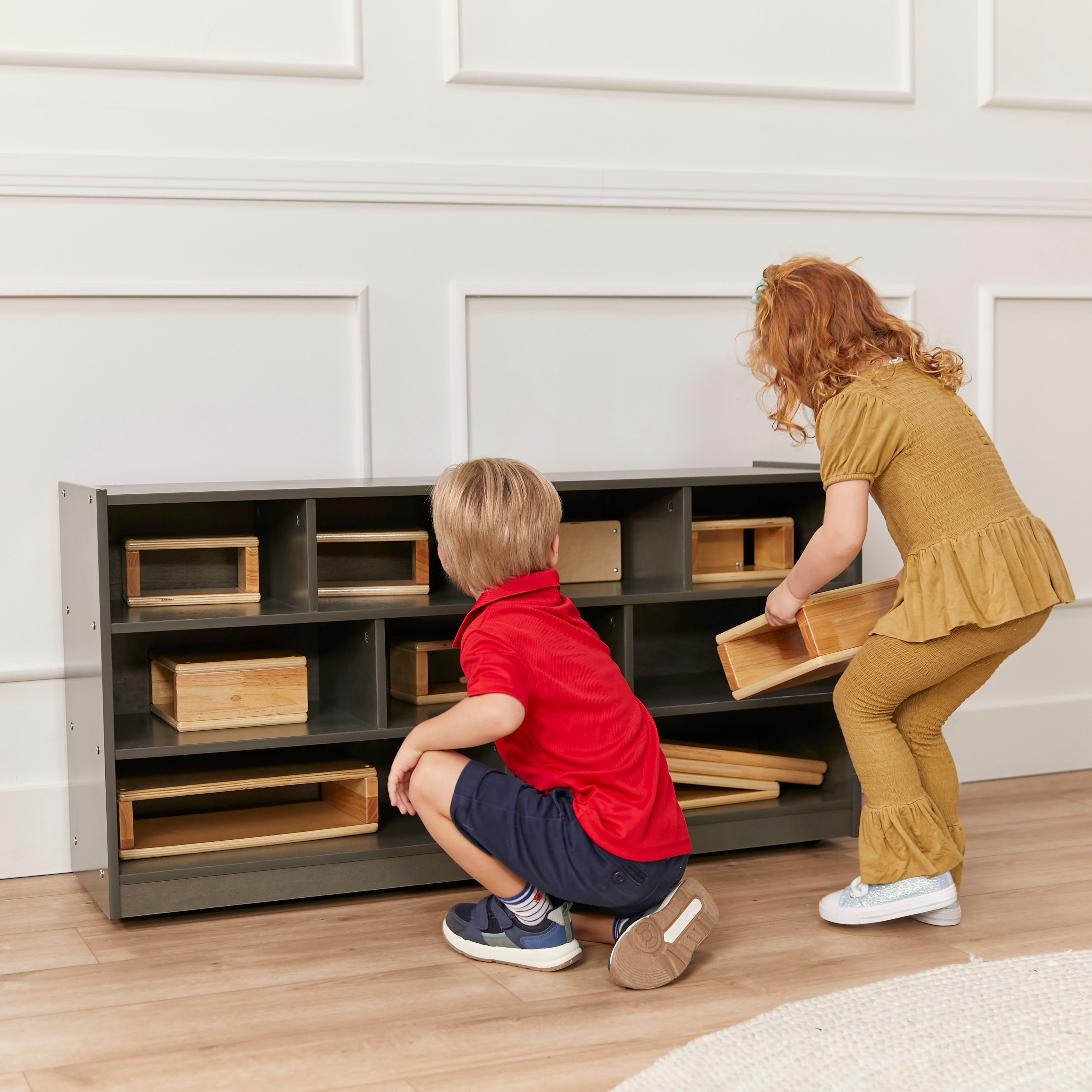 Mobile Block Storage Cart, Large