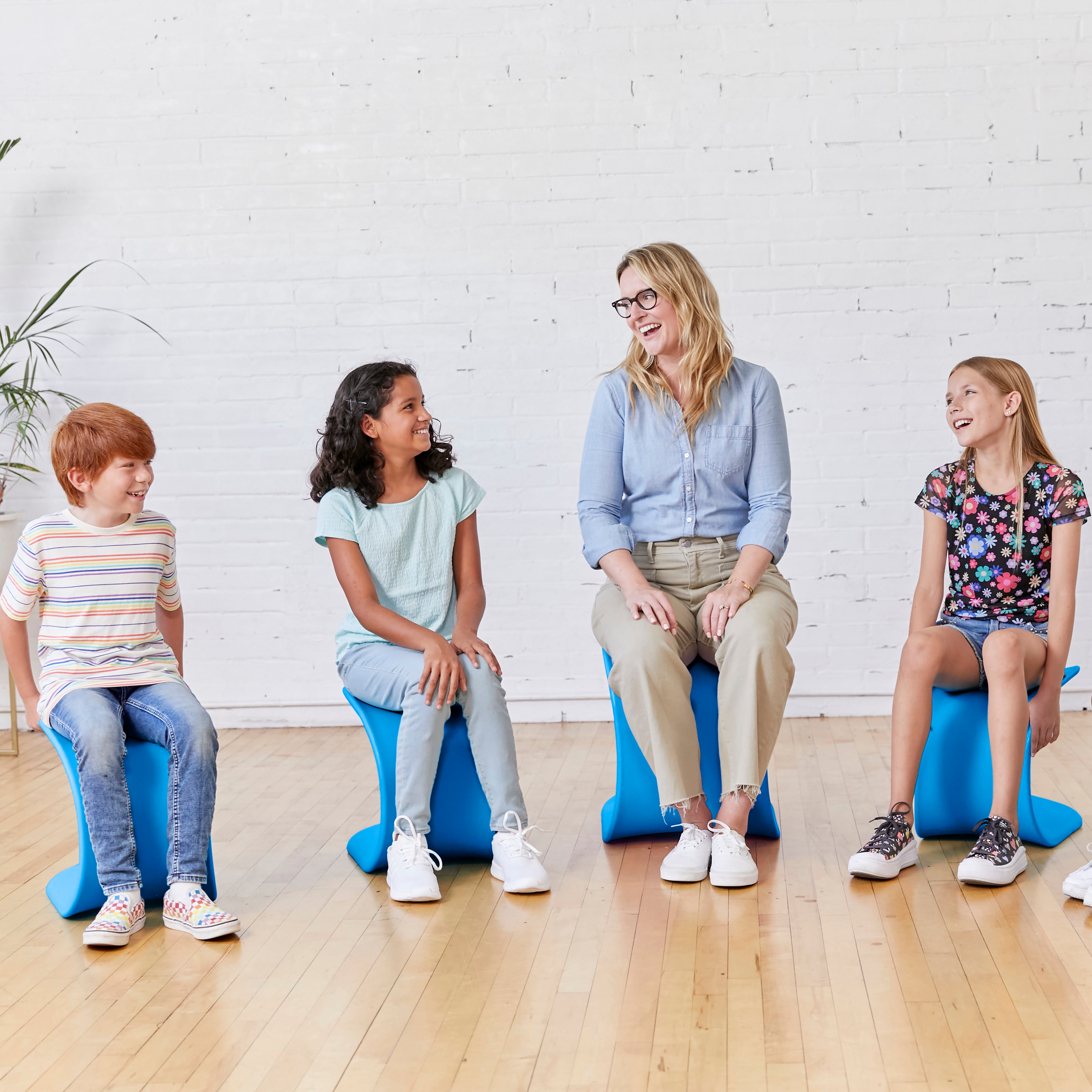 Wave Seat, 14in - 15.1in Seat Height, 2-Pack