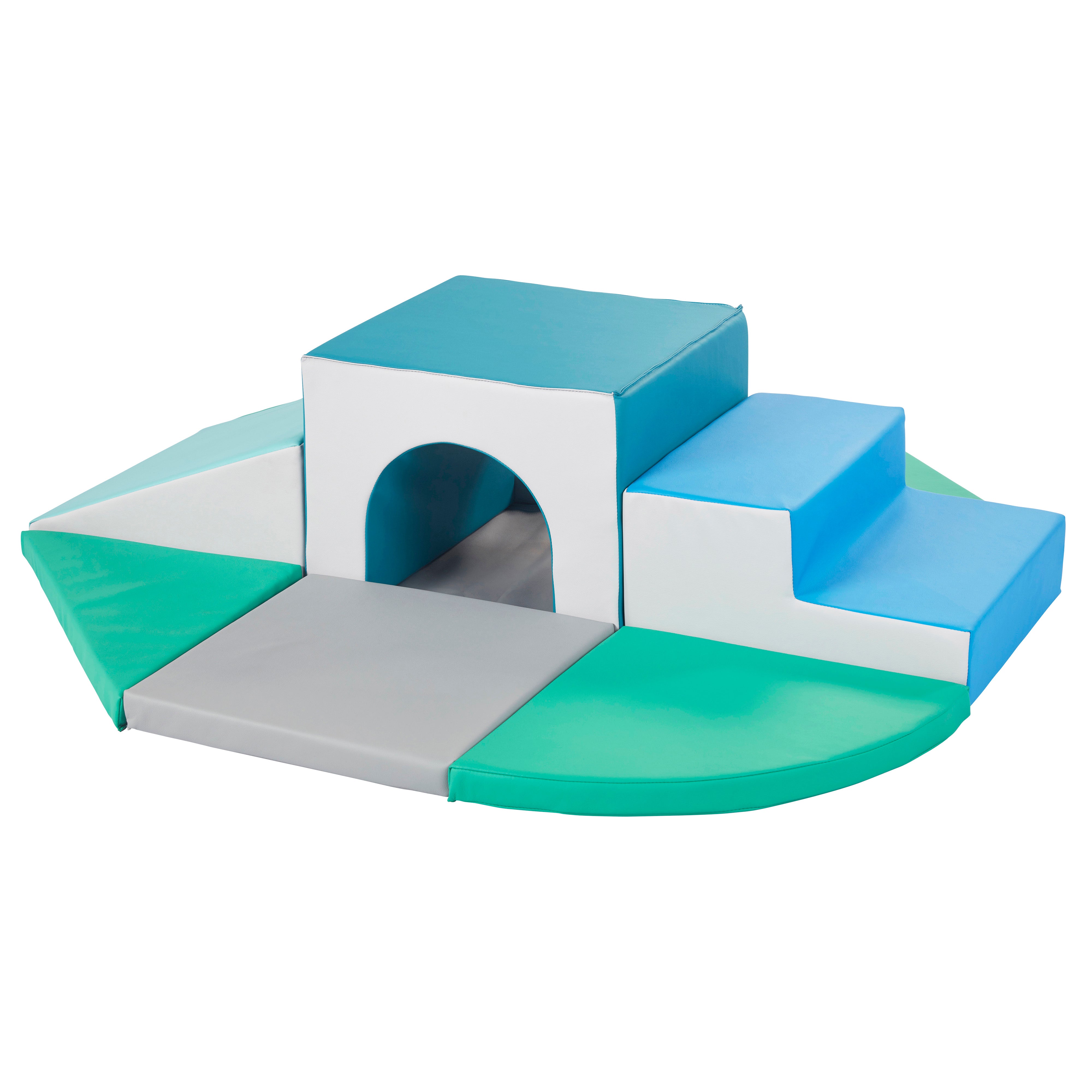 All-Around Step 'n' Slide Tunnel Climber, 9-Piece