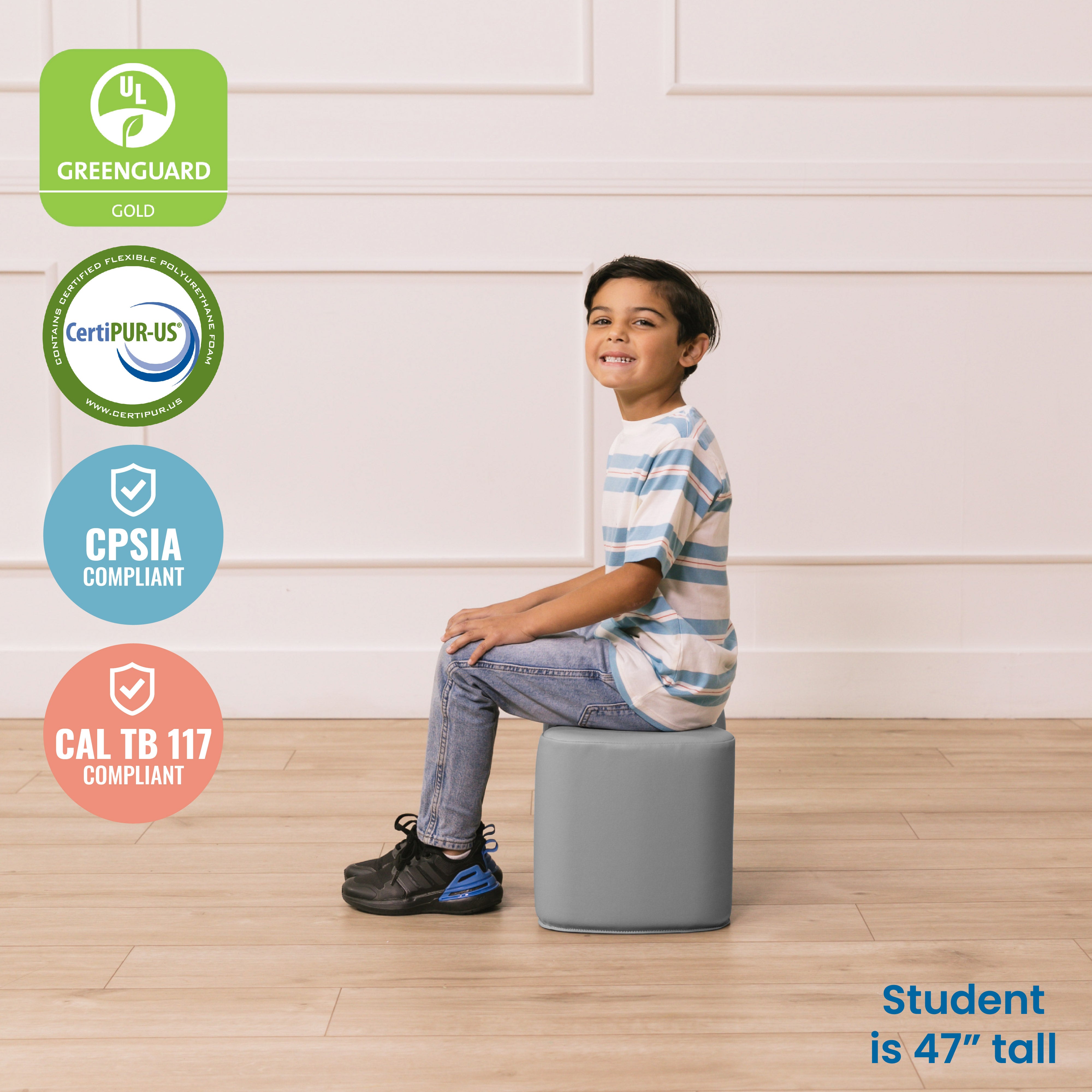SoftZone Toddler Modular Stool Set, 2-Pack